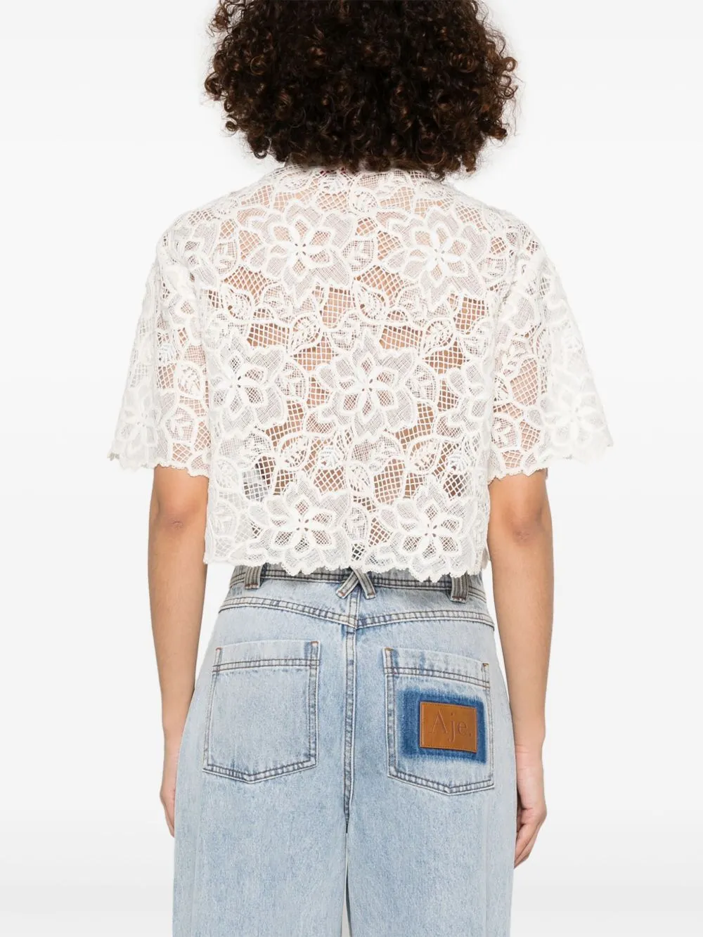 Embroidered cotton shirt