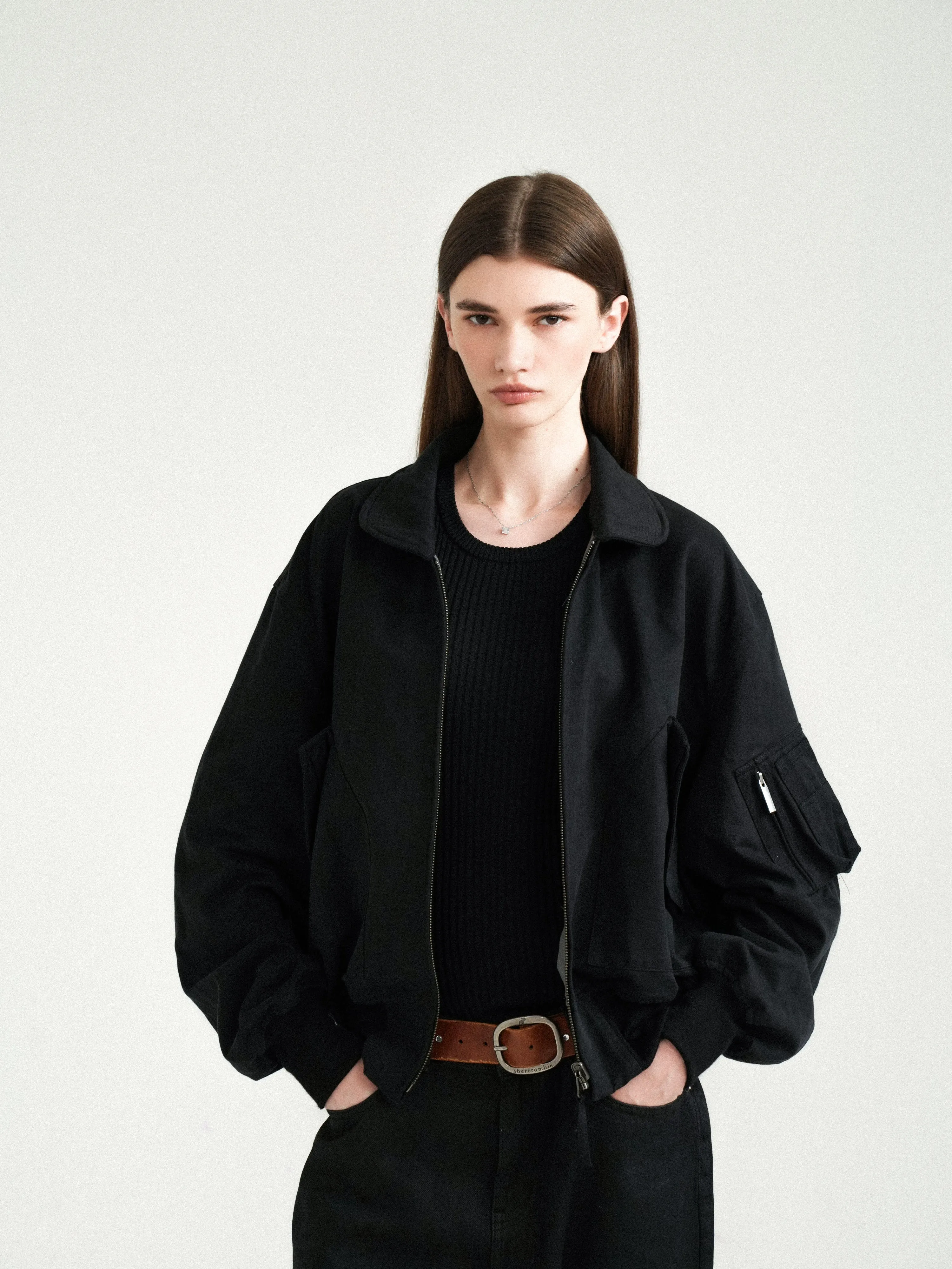 Embroidered MA1 Bomber Jacket