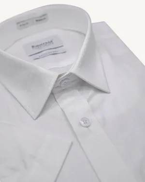 Emerald Corporate Dobby Regular Fit-Gardenia