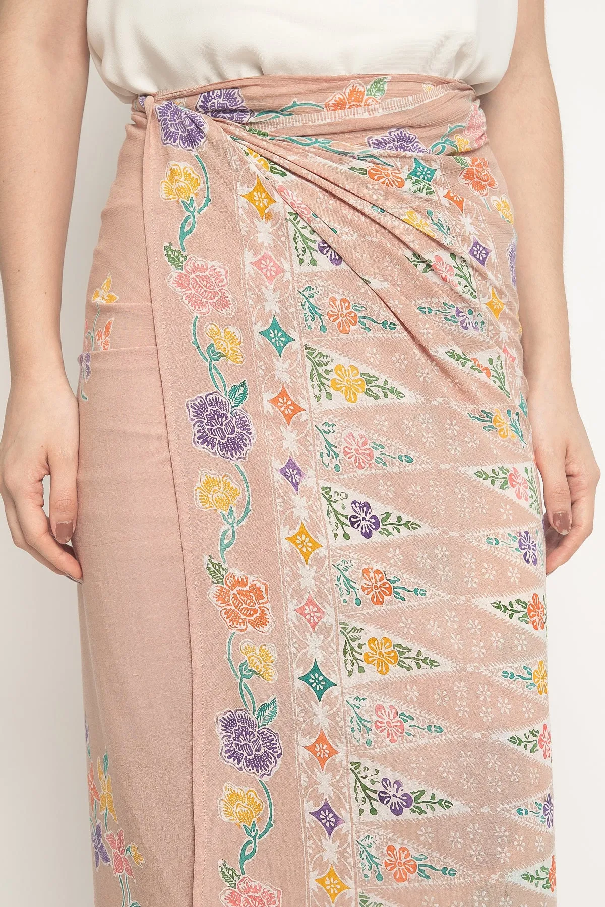 Encim Lilit Skirt in Light Brown
