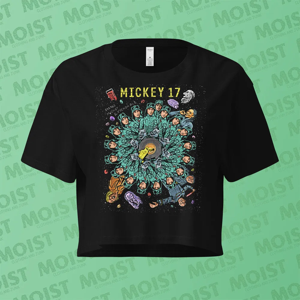 Expendable - Mickey 17 Movie Crop Top | AS Colour