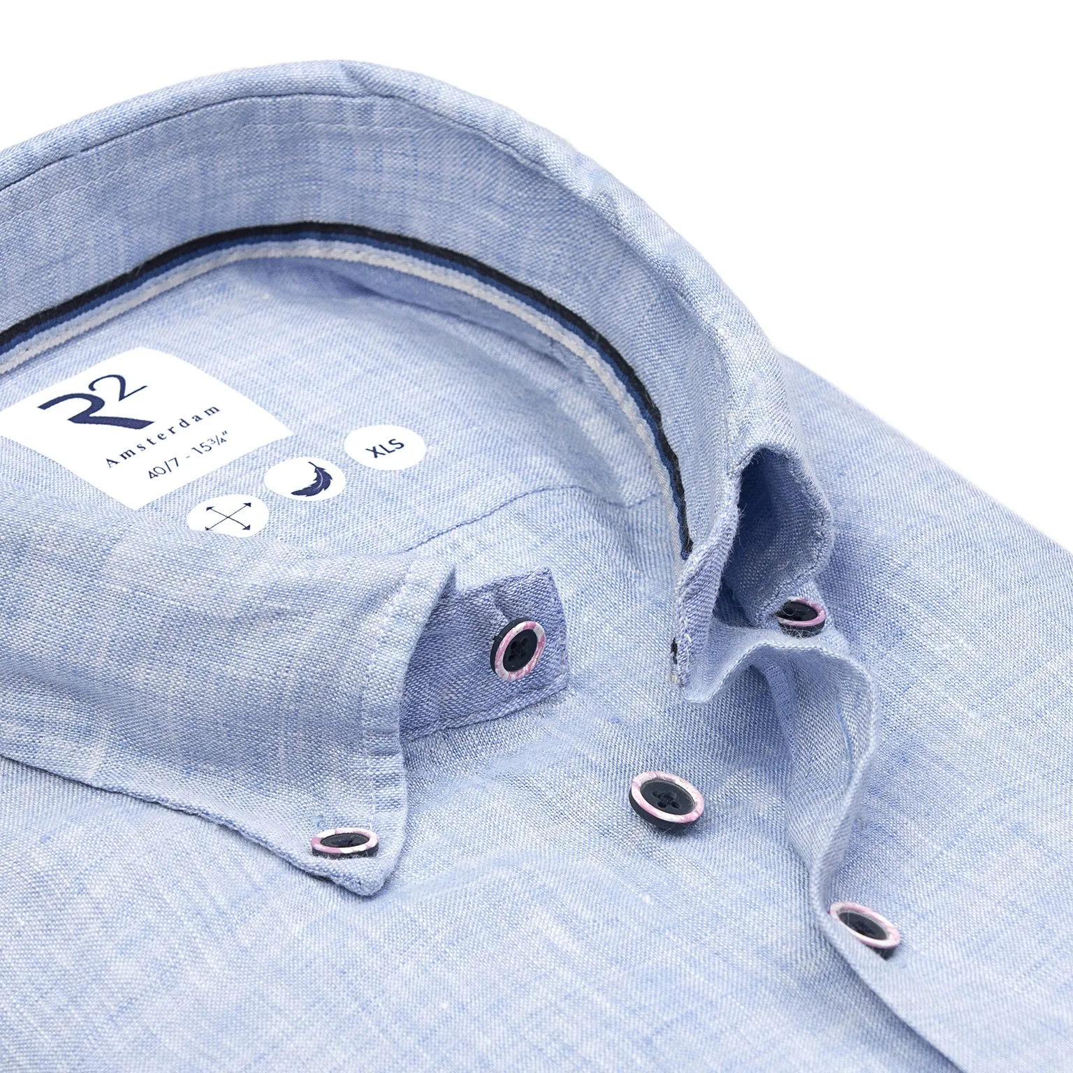 Extra long sleeves. Linen shirt