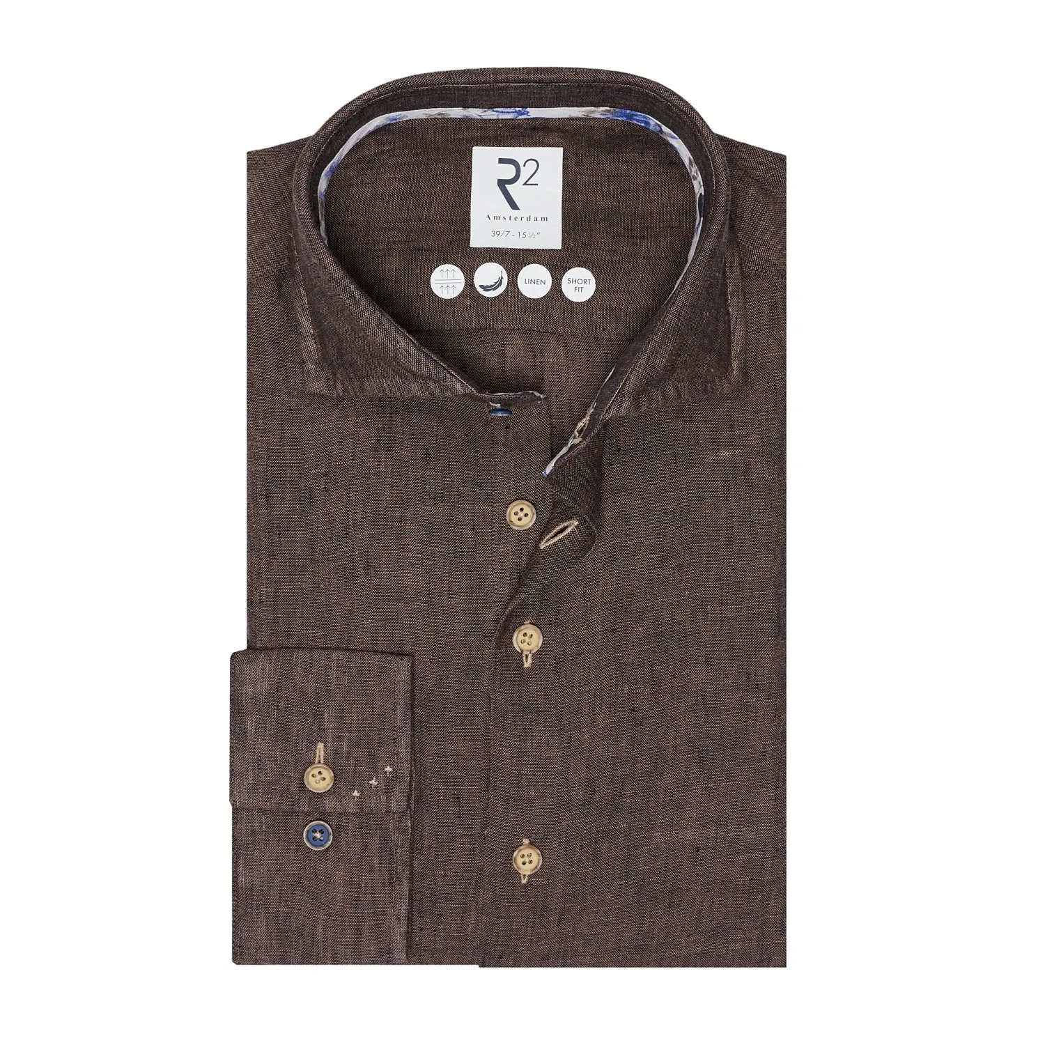 Extra long sleeves. Linen shirt