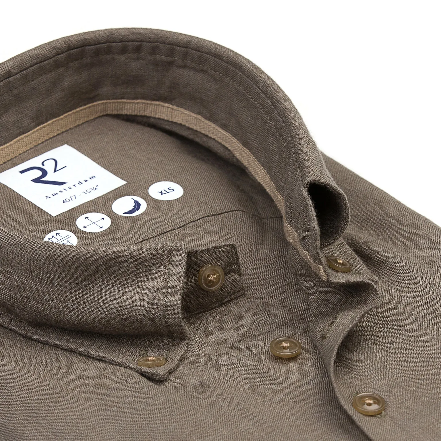 Extra long sleeves. Linen shirt
