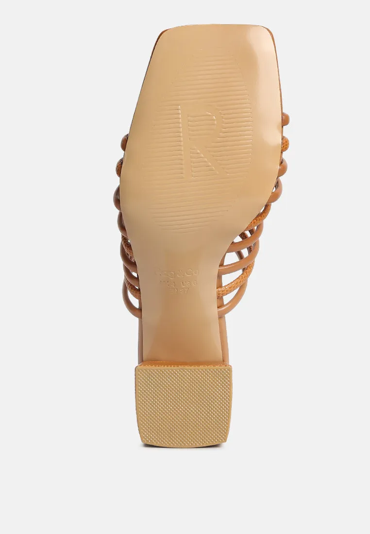Fairleigh Strappy Slip On Sandals By Ruw