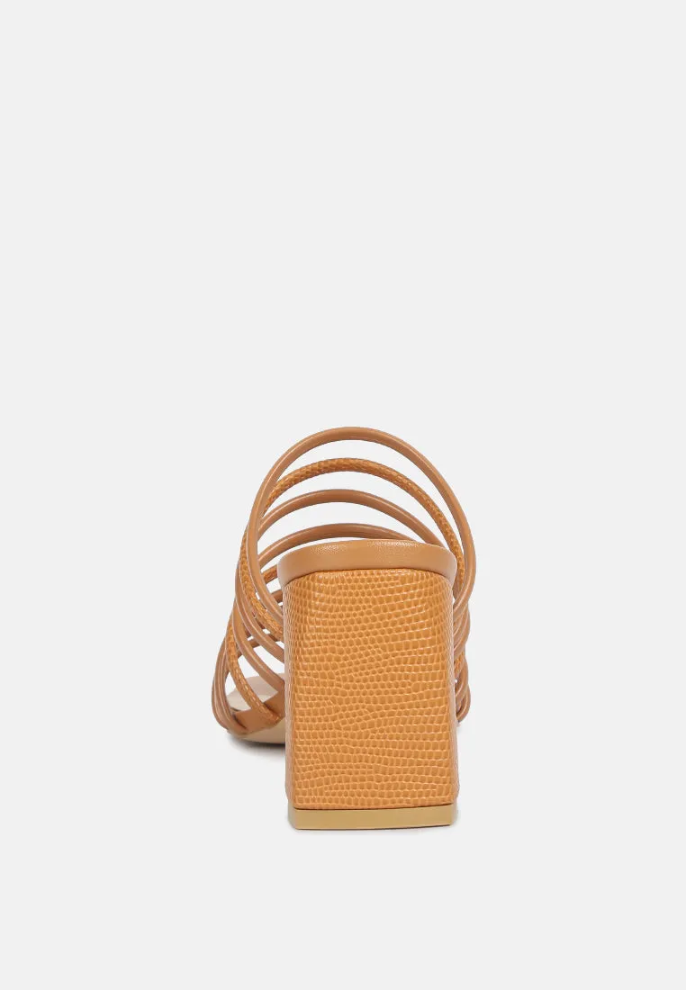 Fairleigh Strappy Slip On Sandals By Ruw