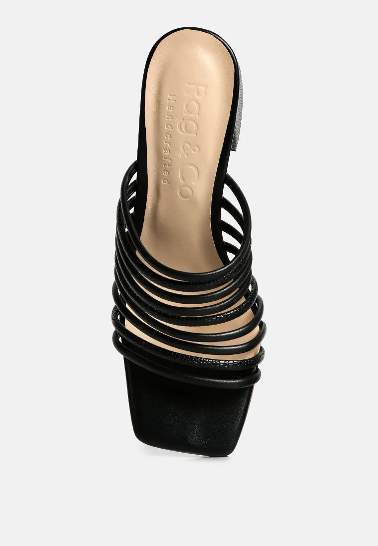 Fairleigh Strappy Slip On Sandals By Ruw