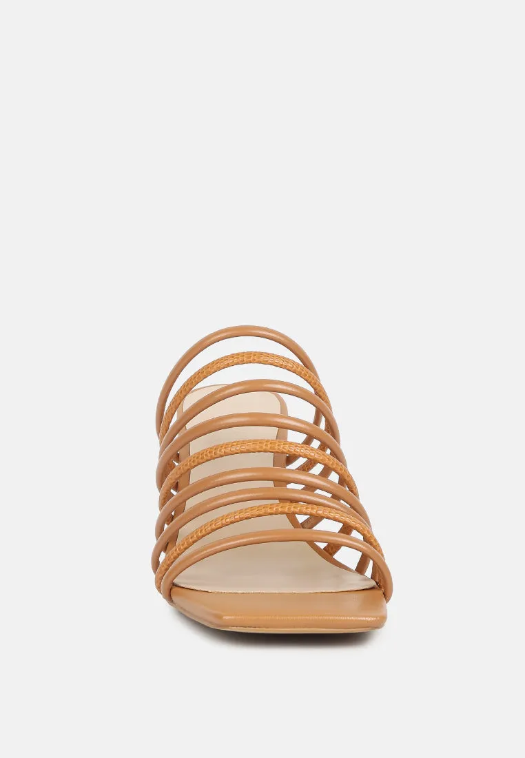 Fairleigh Strappy Slip On Sandals By Ruw