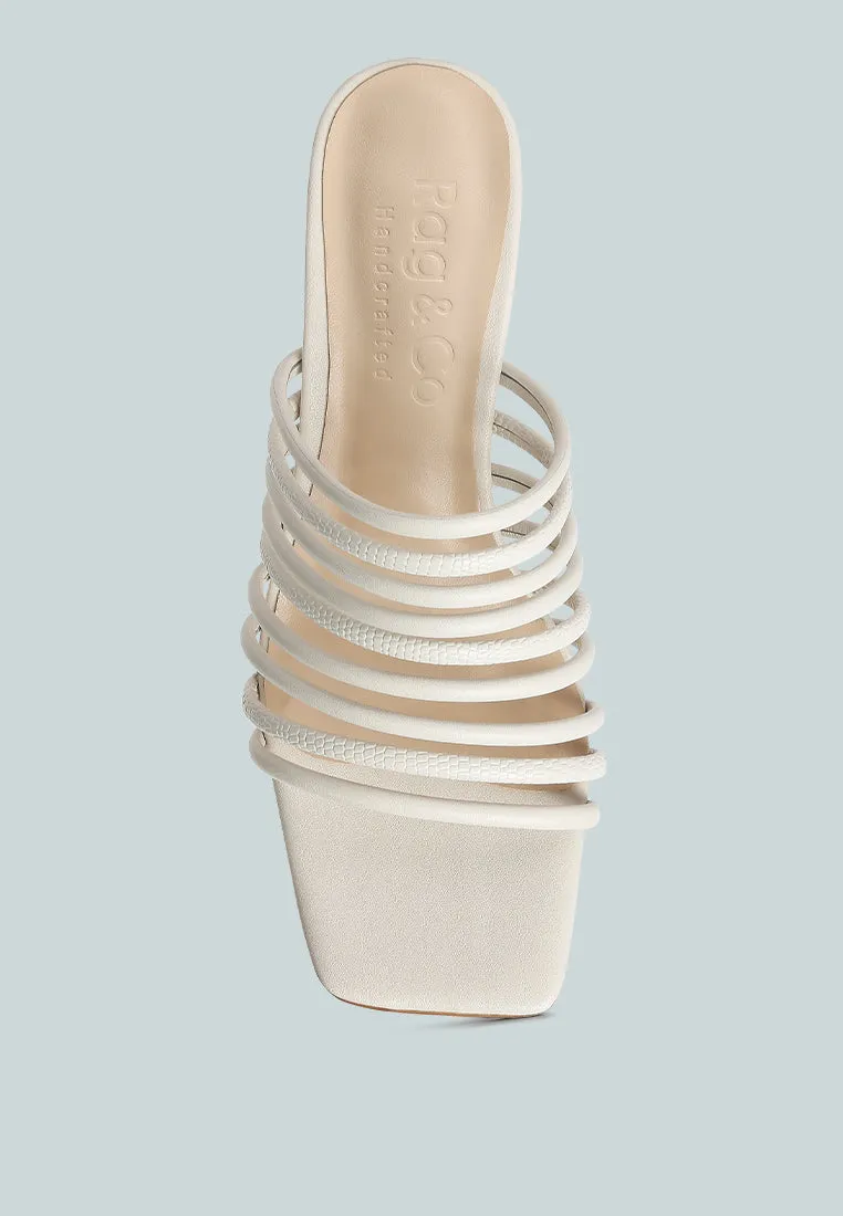 Fairleigh Strappy Slip On Sandals By Ruw