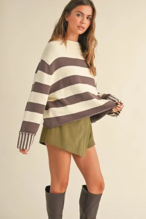 Falling Stripes Coco Sweater