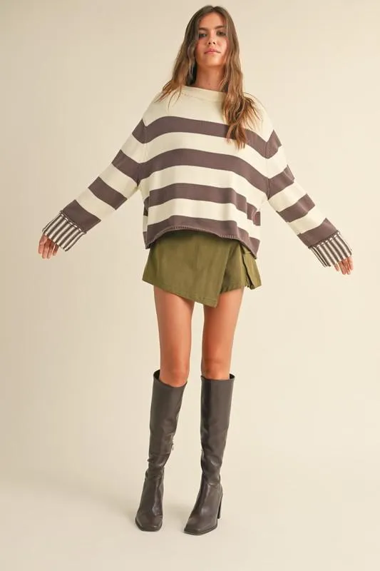 Falling Stripes Coco Sweater