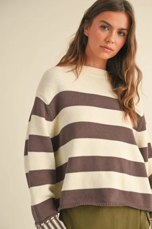 Falling Stripes Coco Sweater