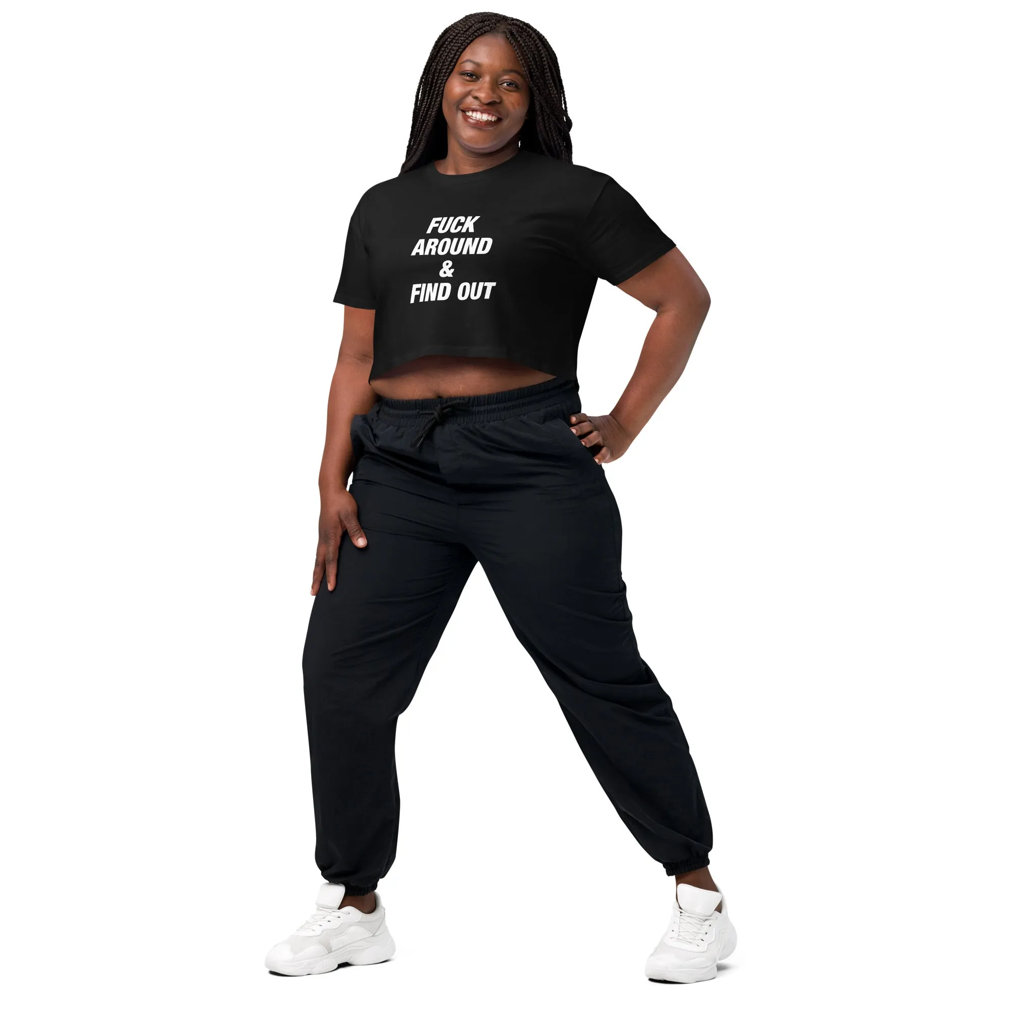 Farris Wheel "Fuck Around and Find Out" Crop Top