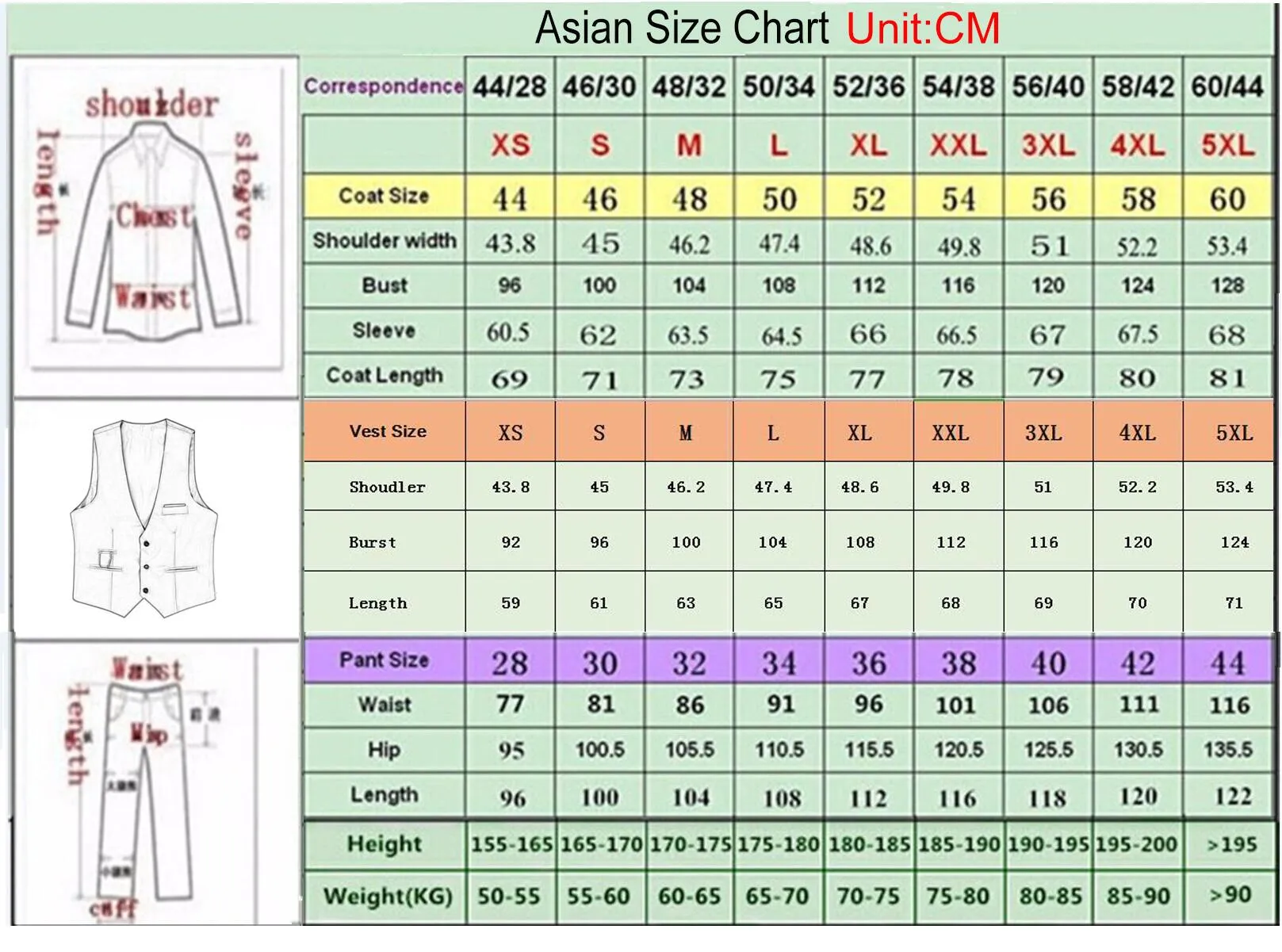 Fashion Check Plaid Red Men Suits Slim Fit Notached Lapel 2 Pieces