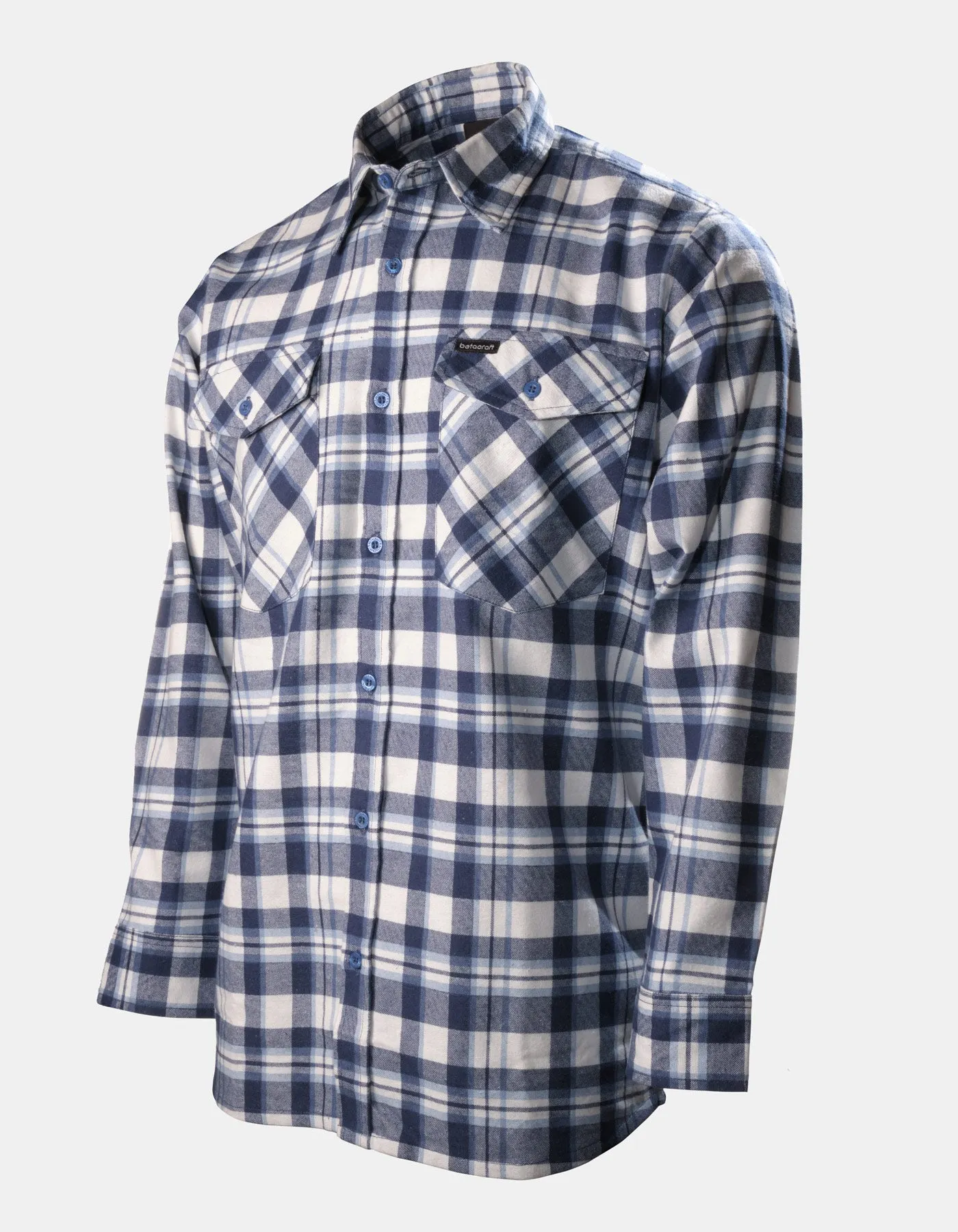 Field Shirt Open Front Blue
