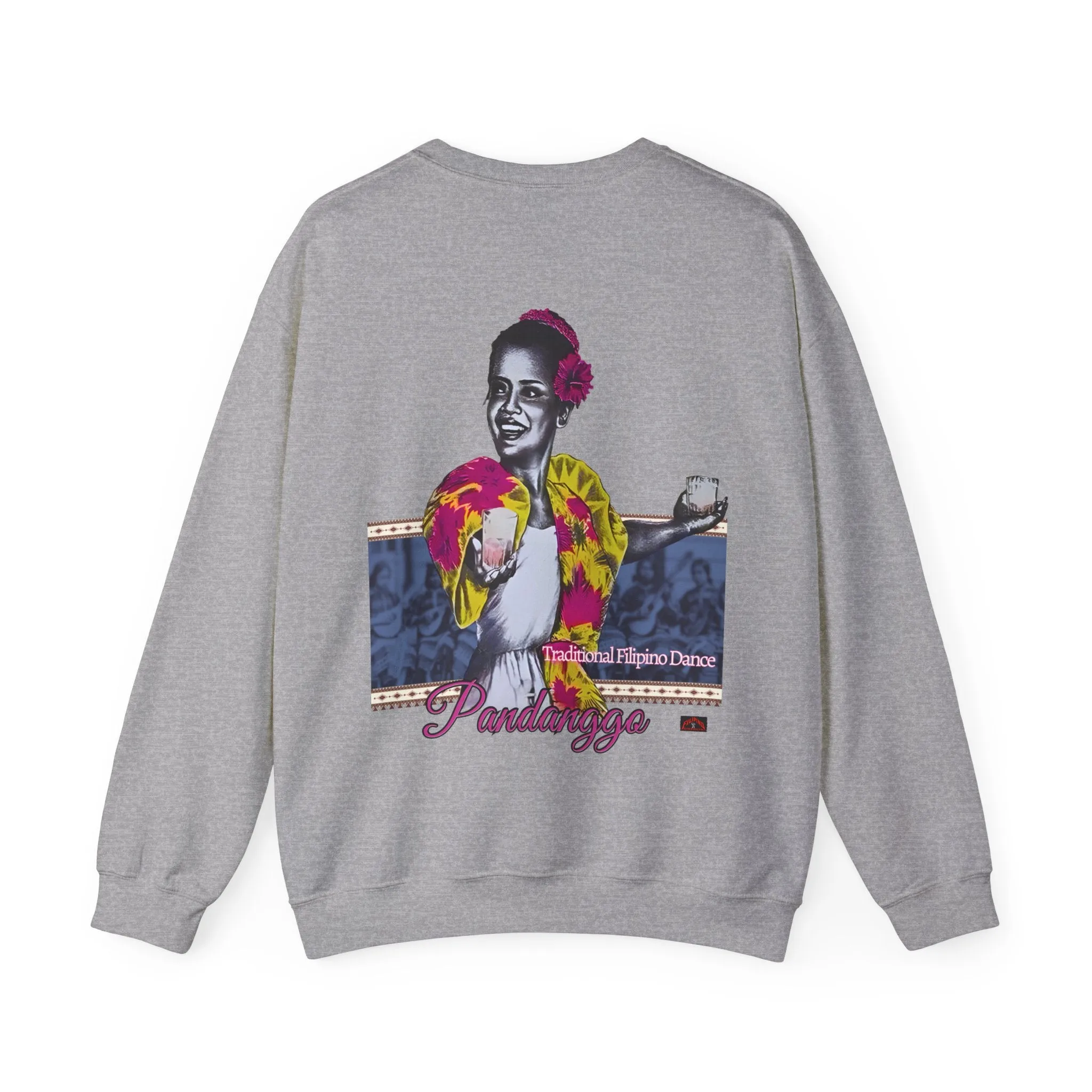 Filipino Strength Pandanggo Traditional Filipino Dance Vintage Design 90s New Print Unisex Heavy Blend™ Crewneck Sweatshirt