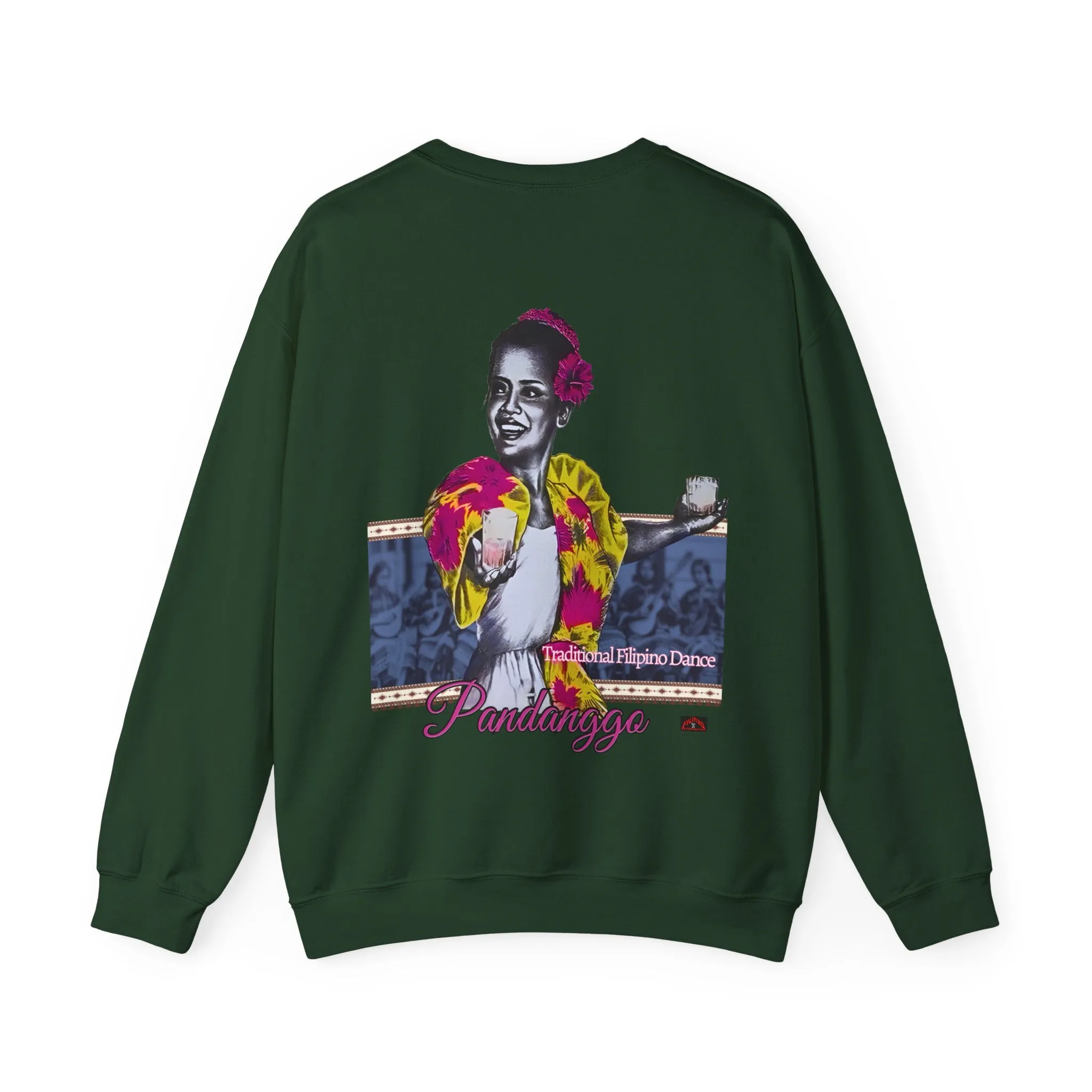 Filipino Strength Pandanggo Traditional Filipino Dance Vintage Design 90s New Print Unisex Heavy Blend™ Crewneck Sweatshirt