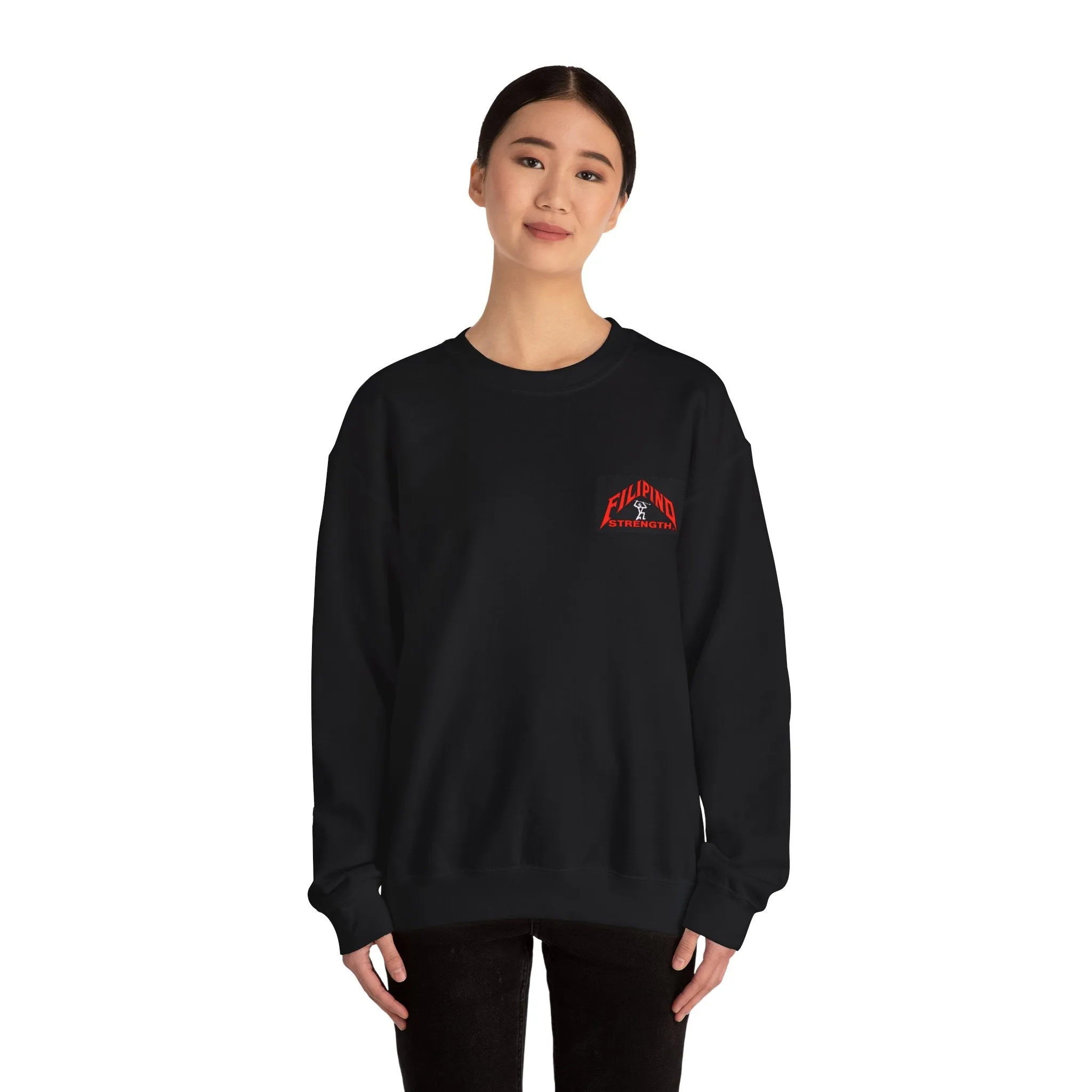 Filipino Strength Pandanggo Traditional Filipino Dance Vintage Design 90s New Print Unisex Heavy Blend™ Crewneck Sweatshirt