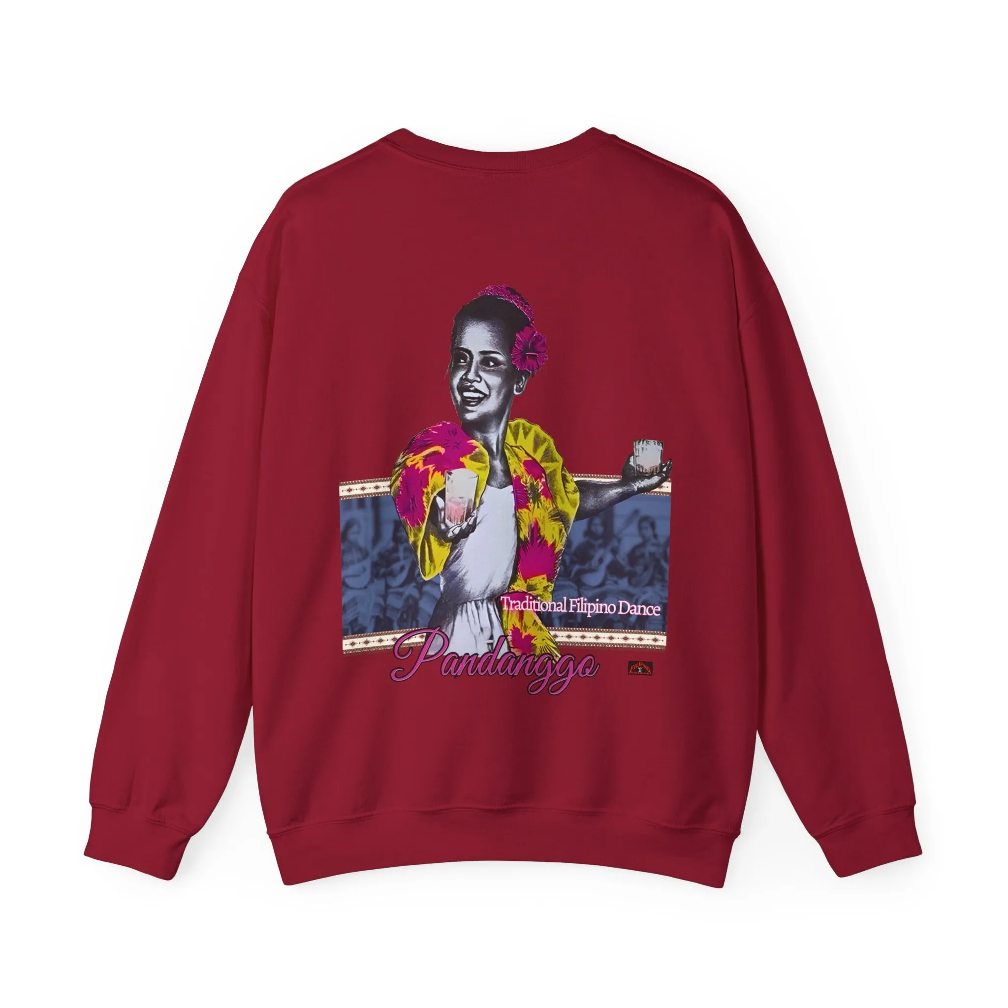 Filipino Strength Pandanggo Traditional Filipino Dance Vintage Design 90s New Print Unisex Heavy Blend™ Crewneck Sweatshirt