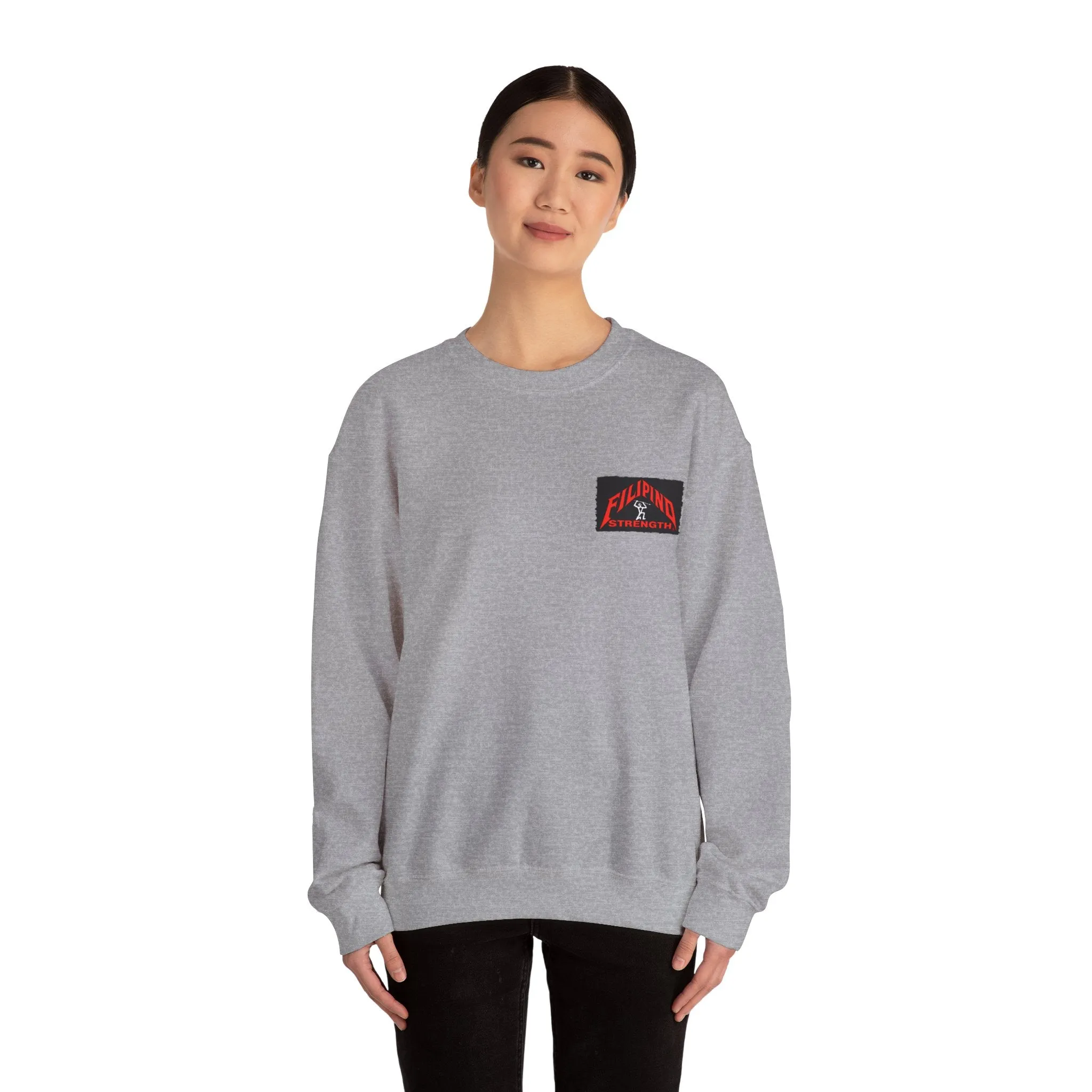 Filipino Strength Pandanggo Traditional Filipino Dance Vintage Design 90s New Print Unisex Heavy Blend™ Crewneck Sweatshirt