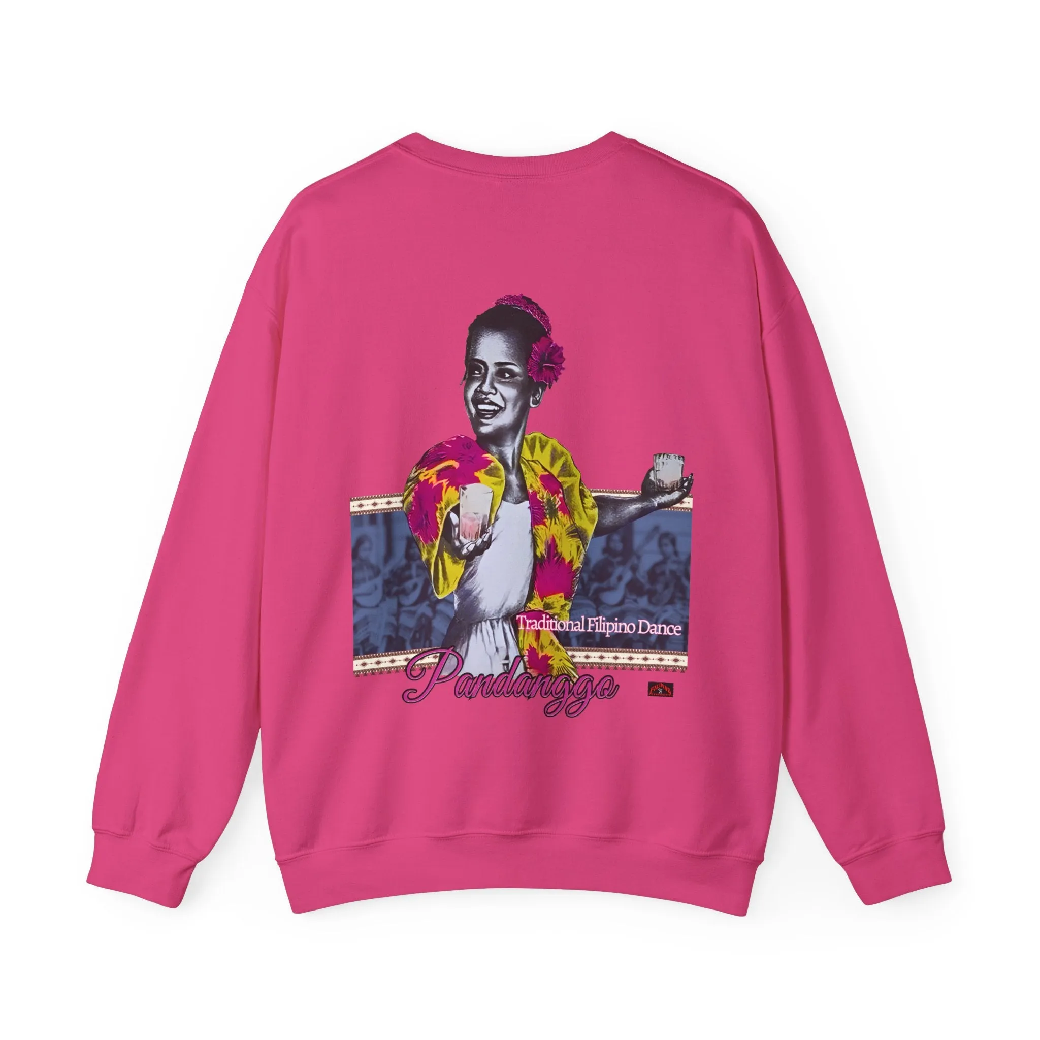 Filipino Strength Pandanggo Traditional Filipino Dance Vintage Design 90s New Print Unisex Heavy Blend™ Crewneck Sweatshirt
