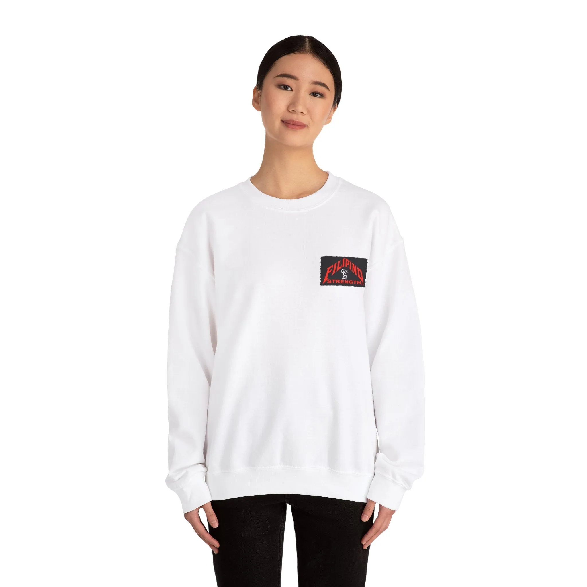 Filipino Strength Pandanggo Traditional Filipino Dance Vintage Design 90s New Print Unisex Heavy Blend™ Crewneck Sweatshirt