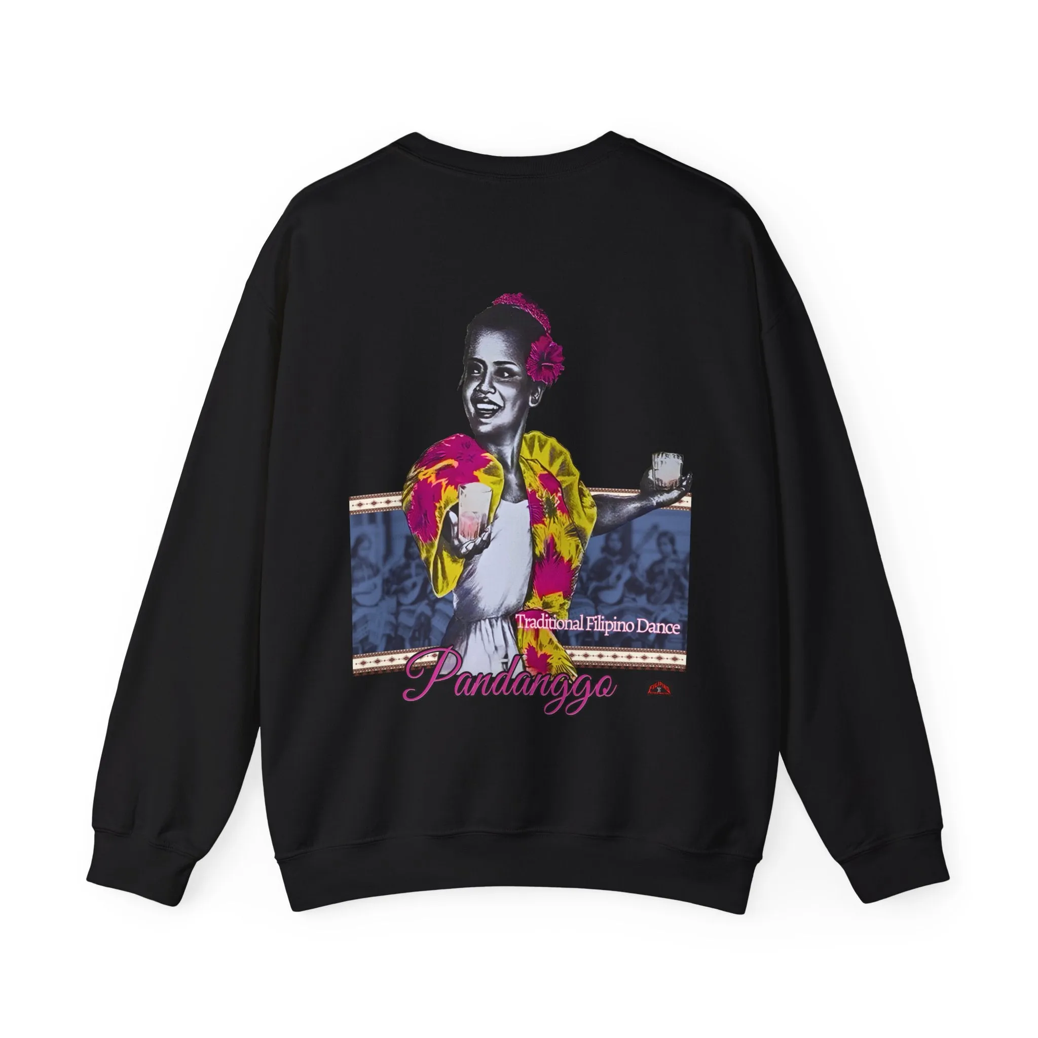 Filipino Strength Pandanggo Traditional Filipino Dance Vintage Design 90s New Print Unisex Heavy Blend™ Crewneck Sweatshirt