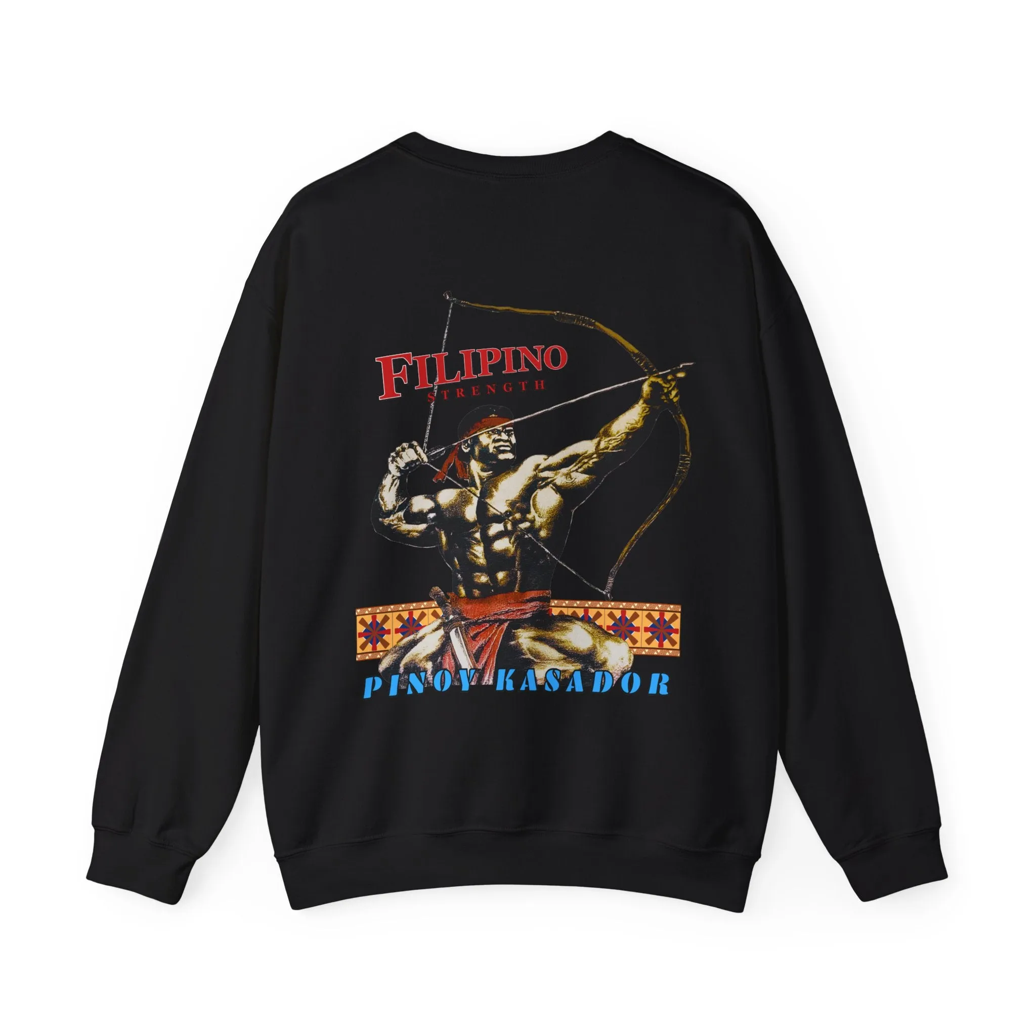 Filipino Strength Pinoy Kasador Filipino Strength Vintage Design 90s New Print Unisex Heavy Blend™ Crewneck Sweatshirt