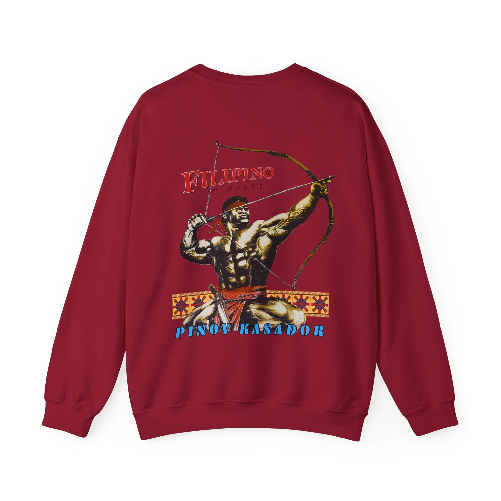 Filipino Strength Pinoy Kasador Filipino Strength Vintage Design 90s New Print Unisex Heavy Blend™ Crewneck Sweatshirt