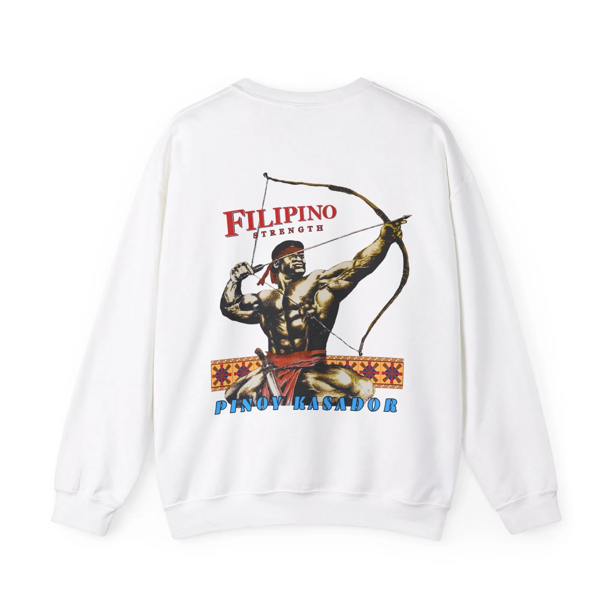 Filipino Strength Pinoy Kasador Filipino Strength Vintage Design 90s New Print Unisex Heavy Blend™ Crewneck Sweatshirt