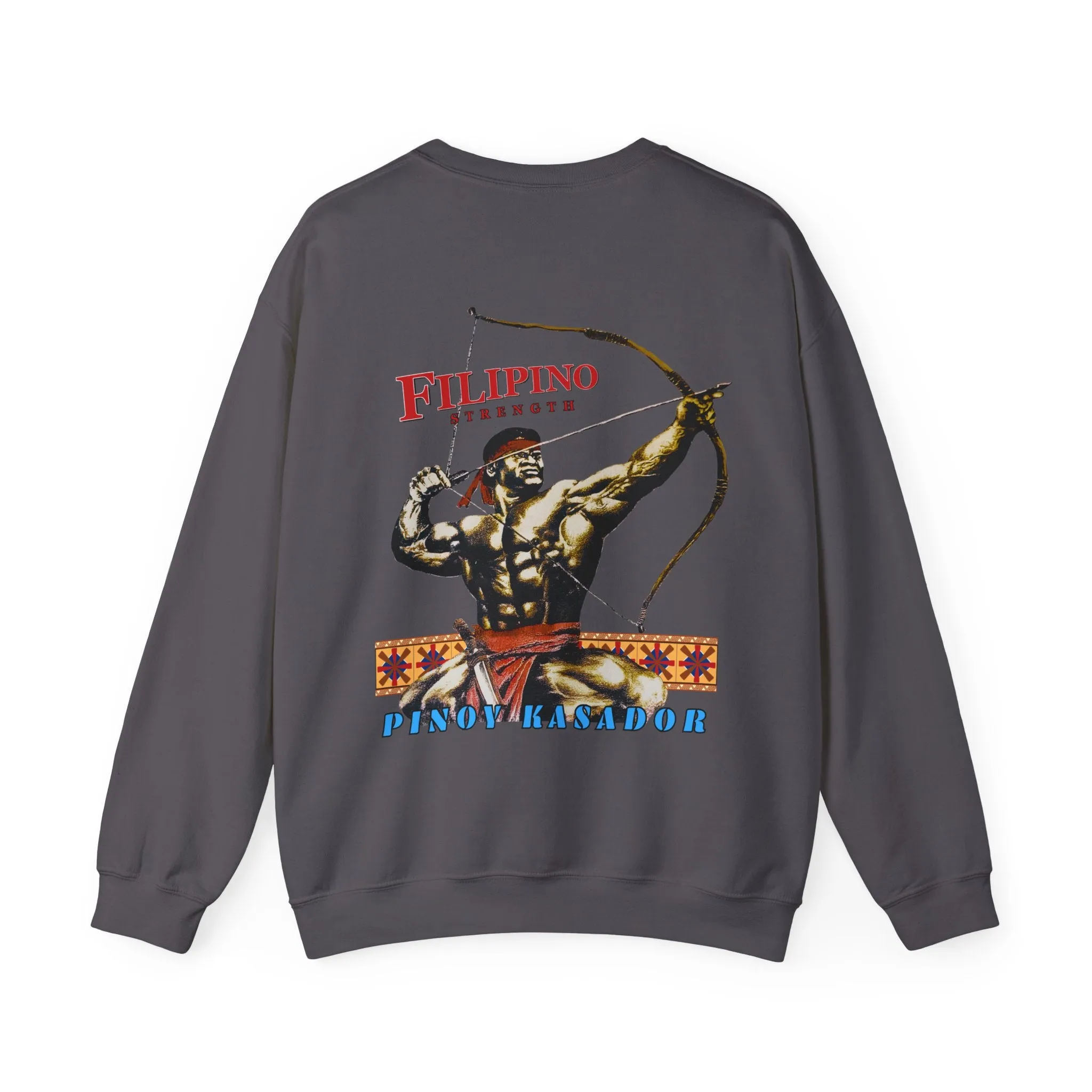 Filipino Strength Pinoy Kasador Filipino Strength Vintage Design 90s New Print Unisex Heavy Blend™ Crewneck Sweatshirt