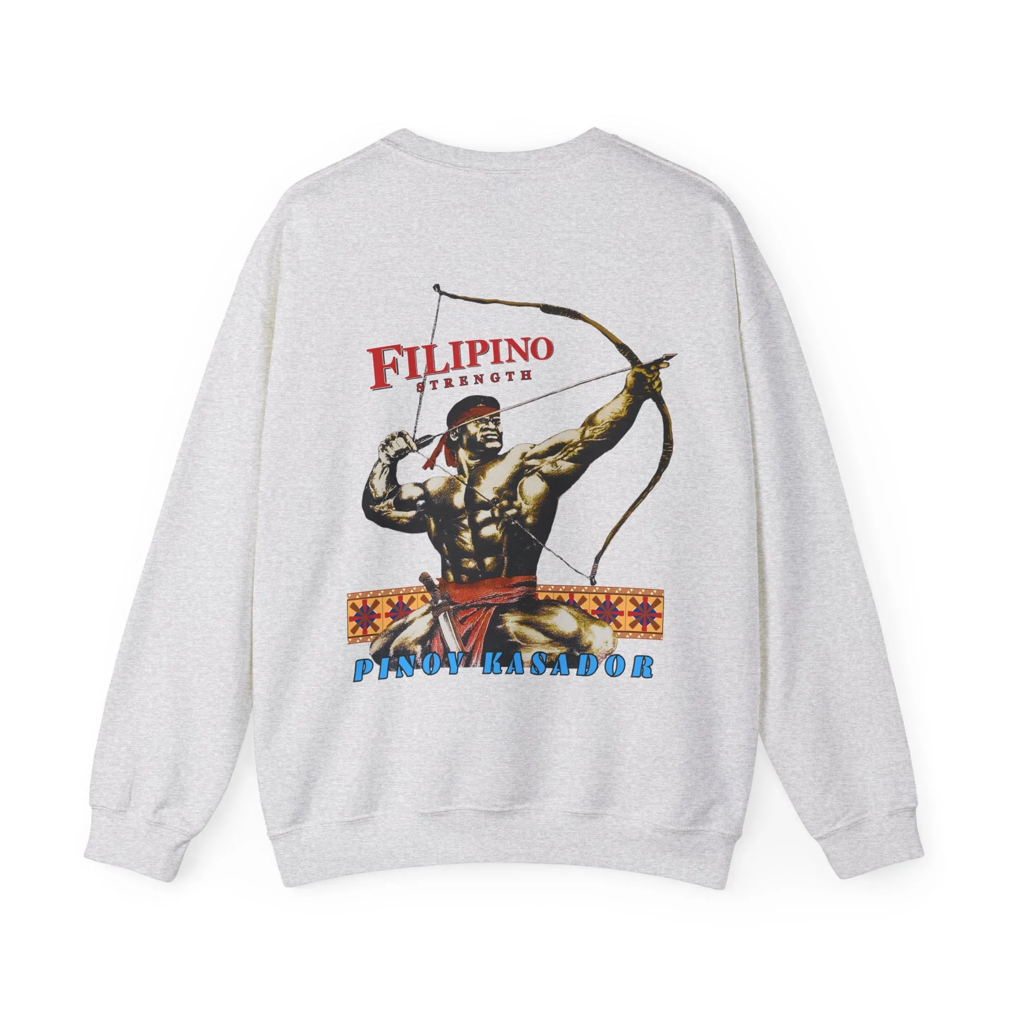 Filipino Strength Pinoy Kasador Filipino Strength Vintage Design 90s New Print Unisex Heavy Blend™ Crewneck Sweatshirt