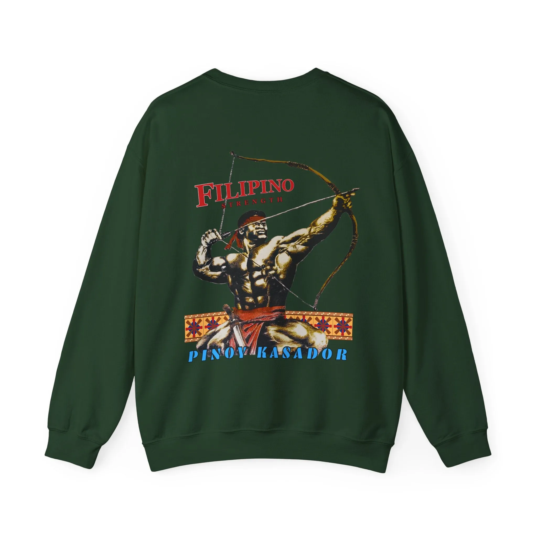 Filipino Strength Pinoy Kasador Filipino Strength Vintage Design 90s New Print Unisex Heavy Blend™ Crewneck Sweatshirt