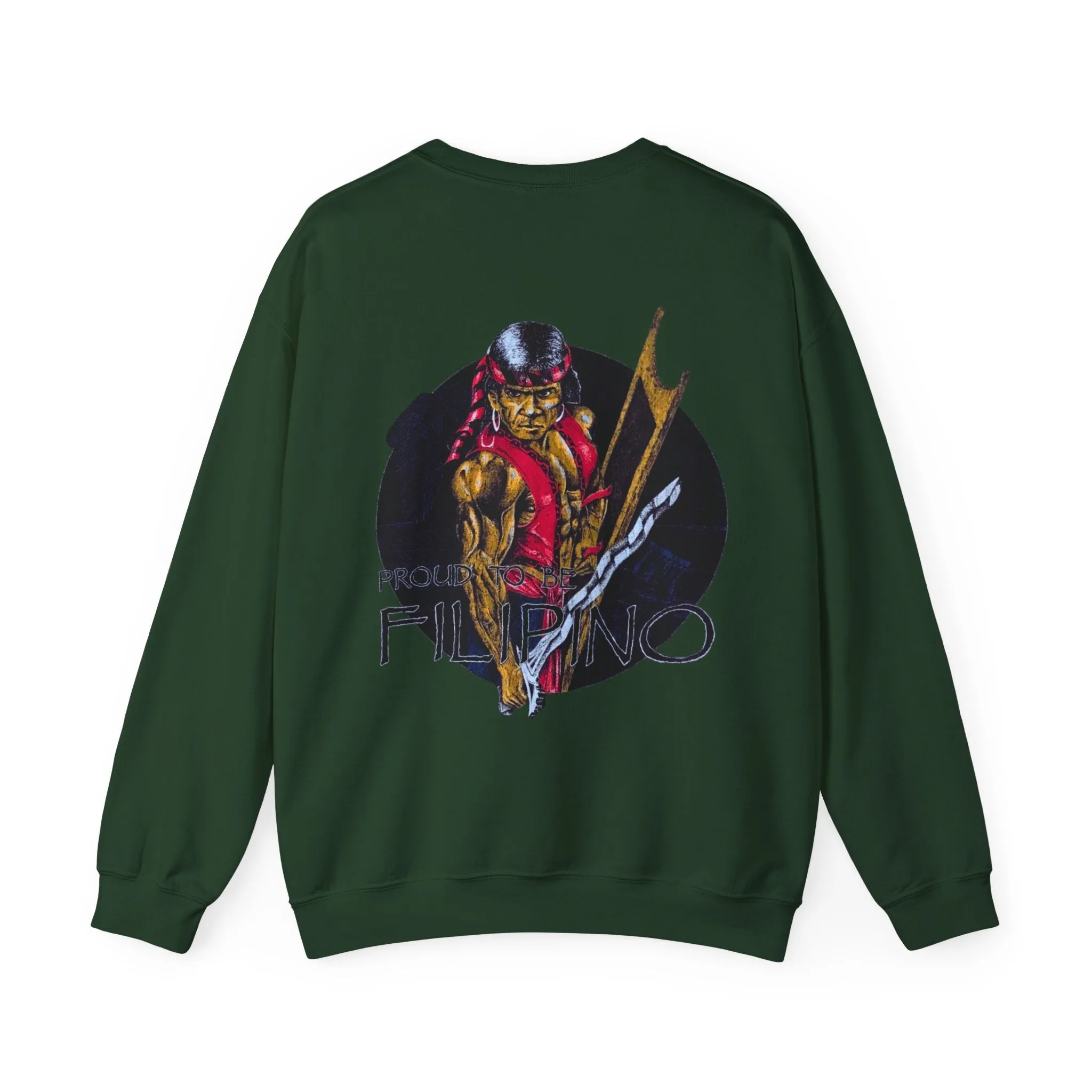 Filipino Strength Proud To Be Filipino Vintage Design 90s New Print Unisex Heavy Blend™ Crewneck Sweatshirt