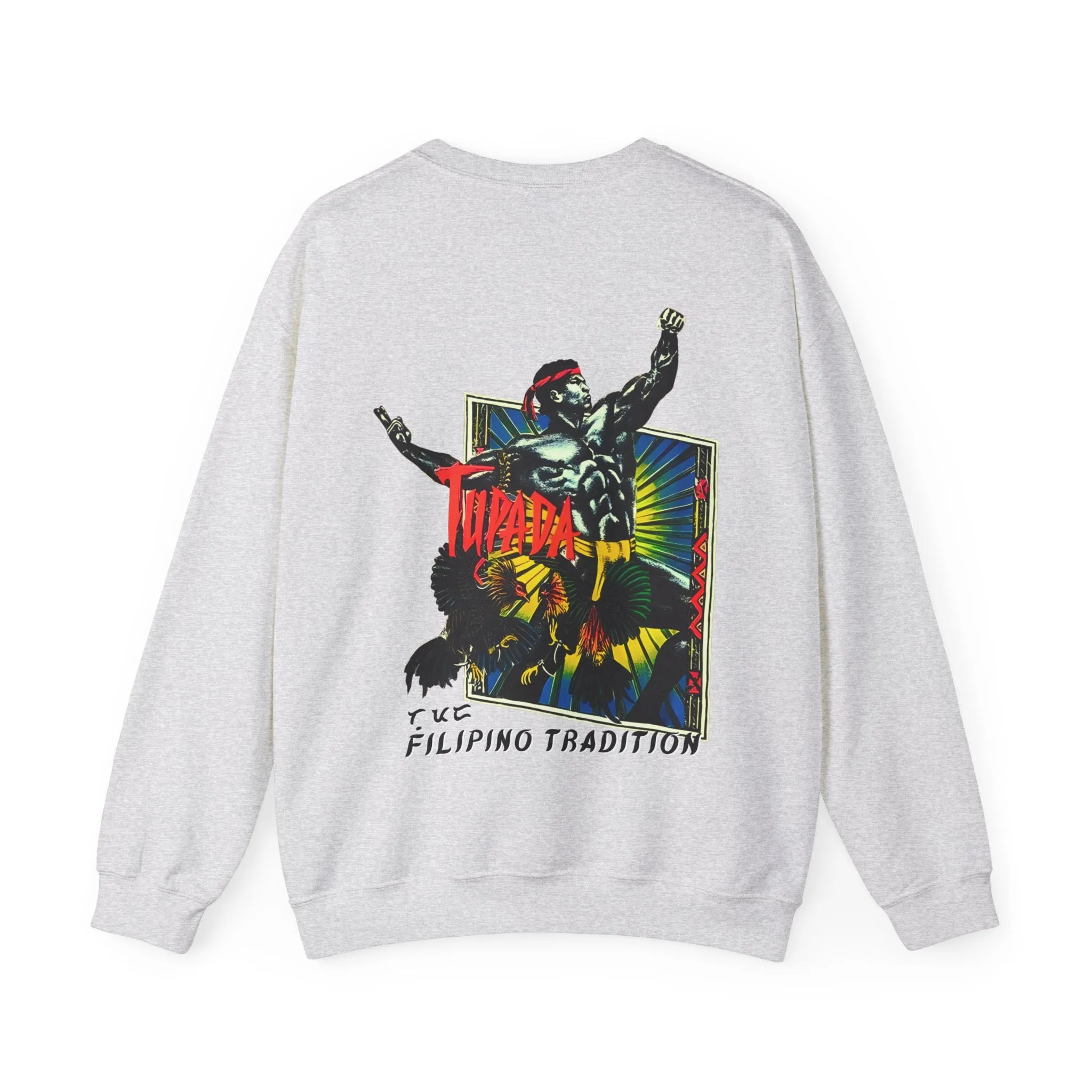 Filipino Strength Tupada Filipino Tradition Vintage Design 90s New Print Unisex Heavy Blend™ Crewneck Sweatshirt