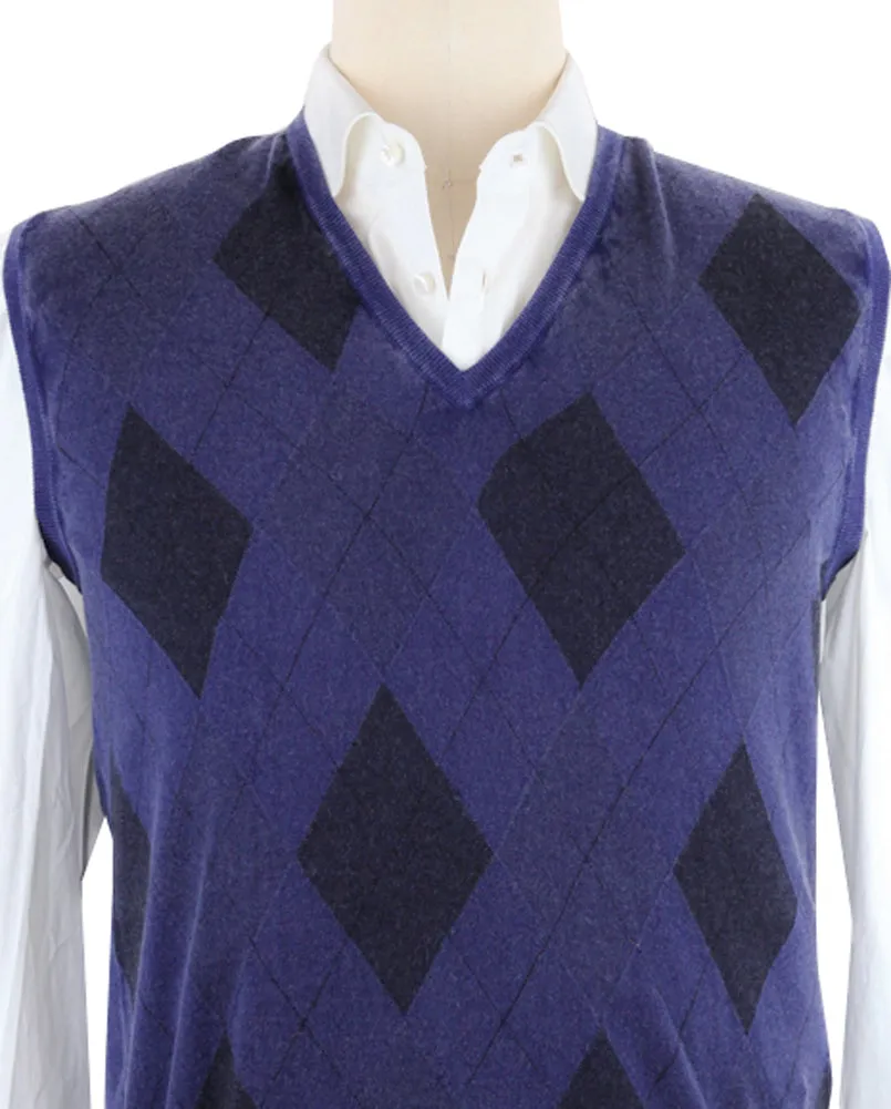 Finamore Napoli Purple Sweater – Size: Large US / 52 EU
