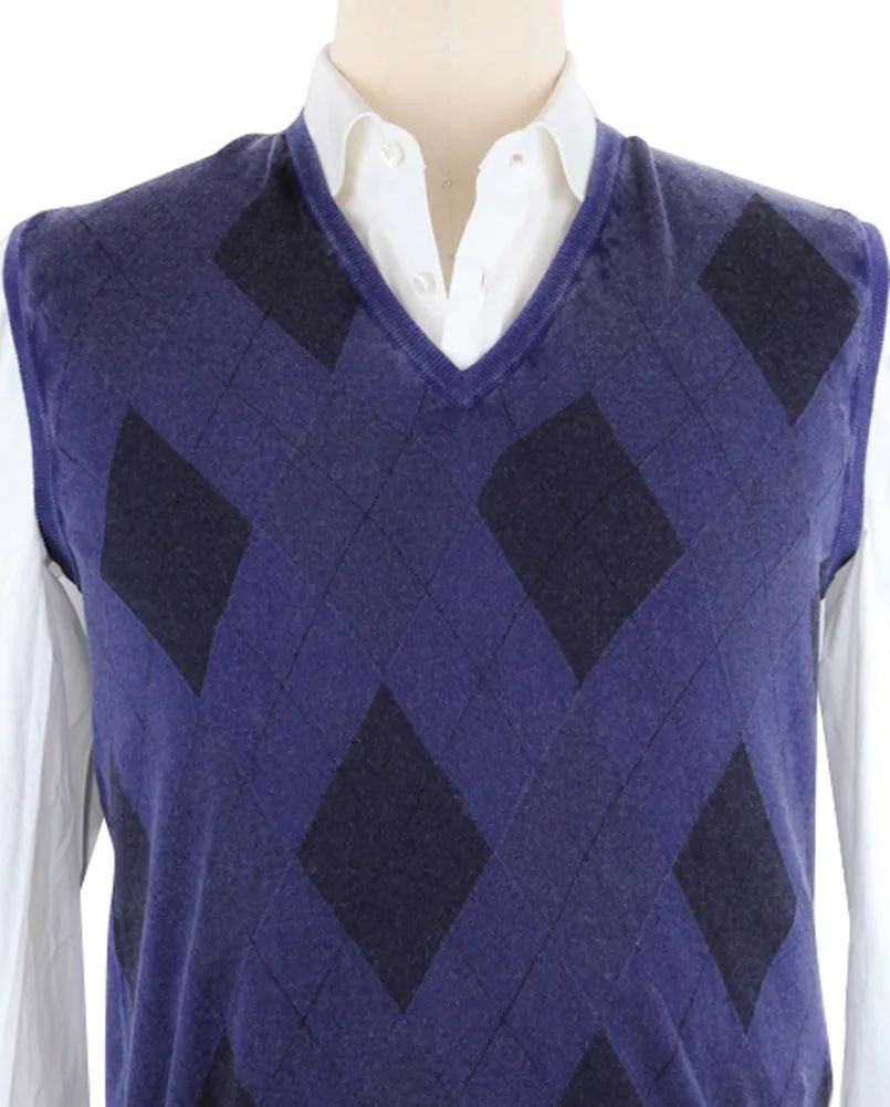 Finamore Napoli Purple Sweater – Size: Small US / 48 EU