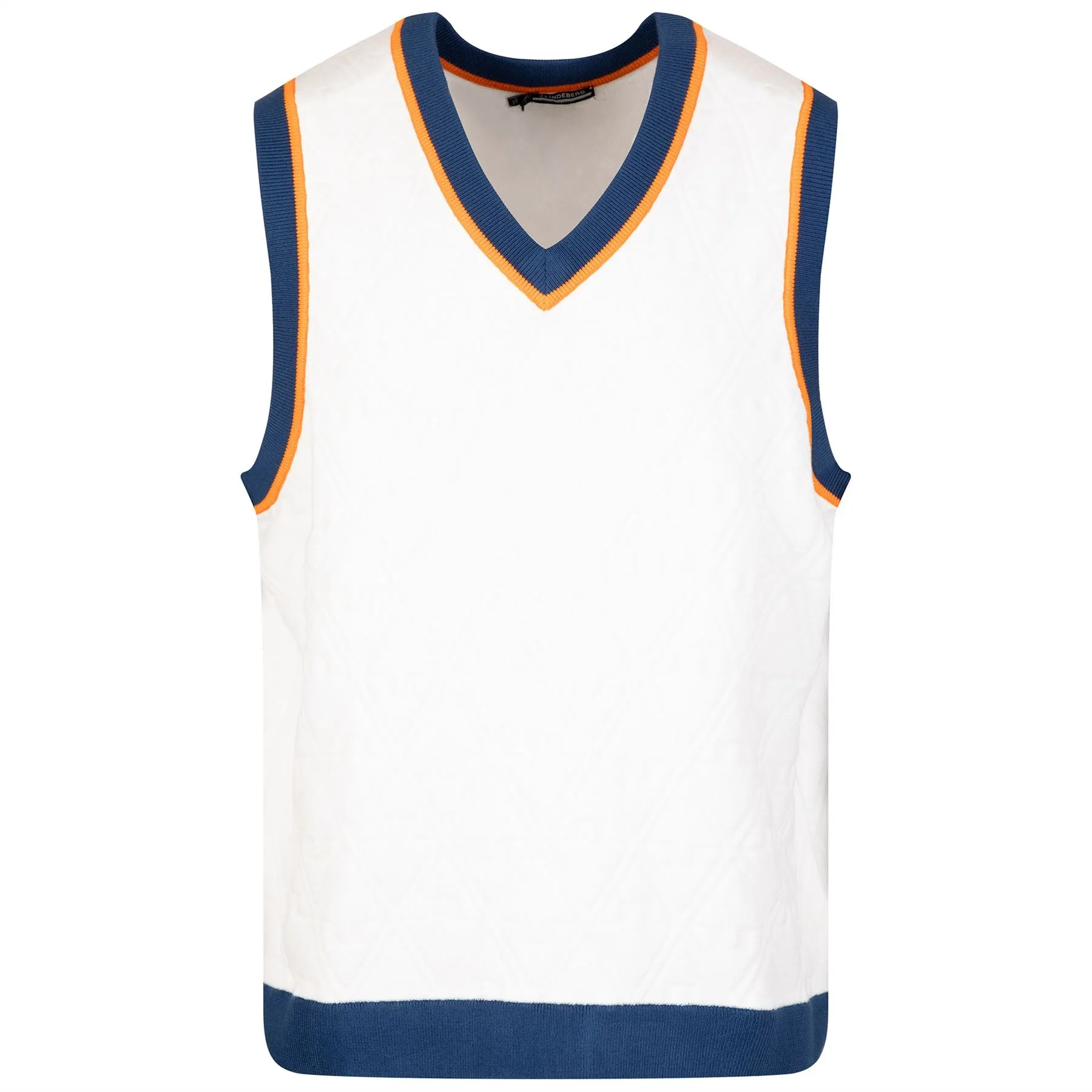 Finely Knitted Vest White