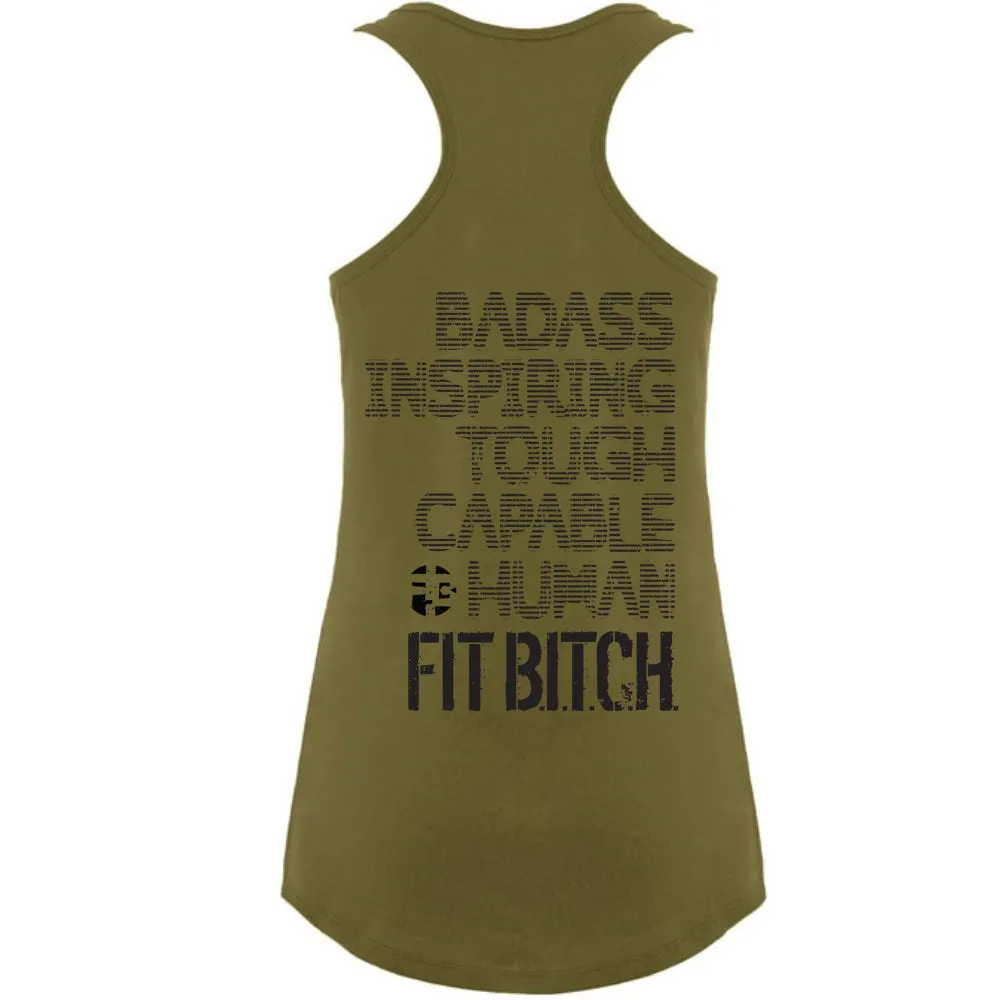 Fit Bitch - Racerback - Train Like A Bitch