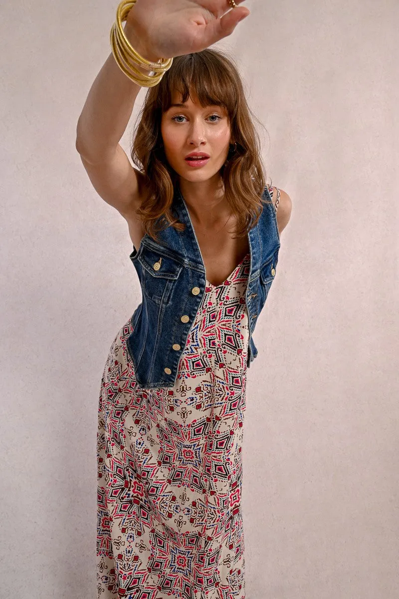 FITTED DENIM JACKET