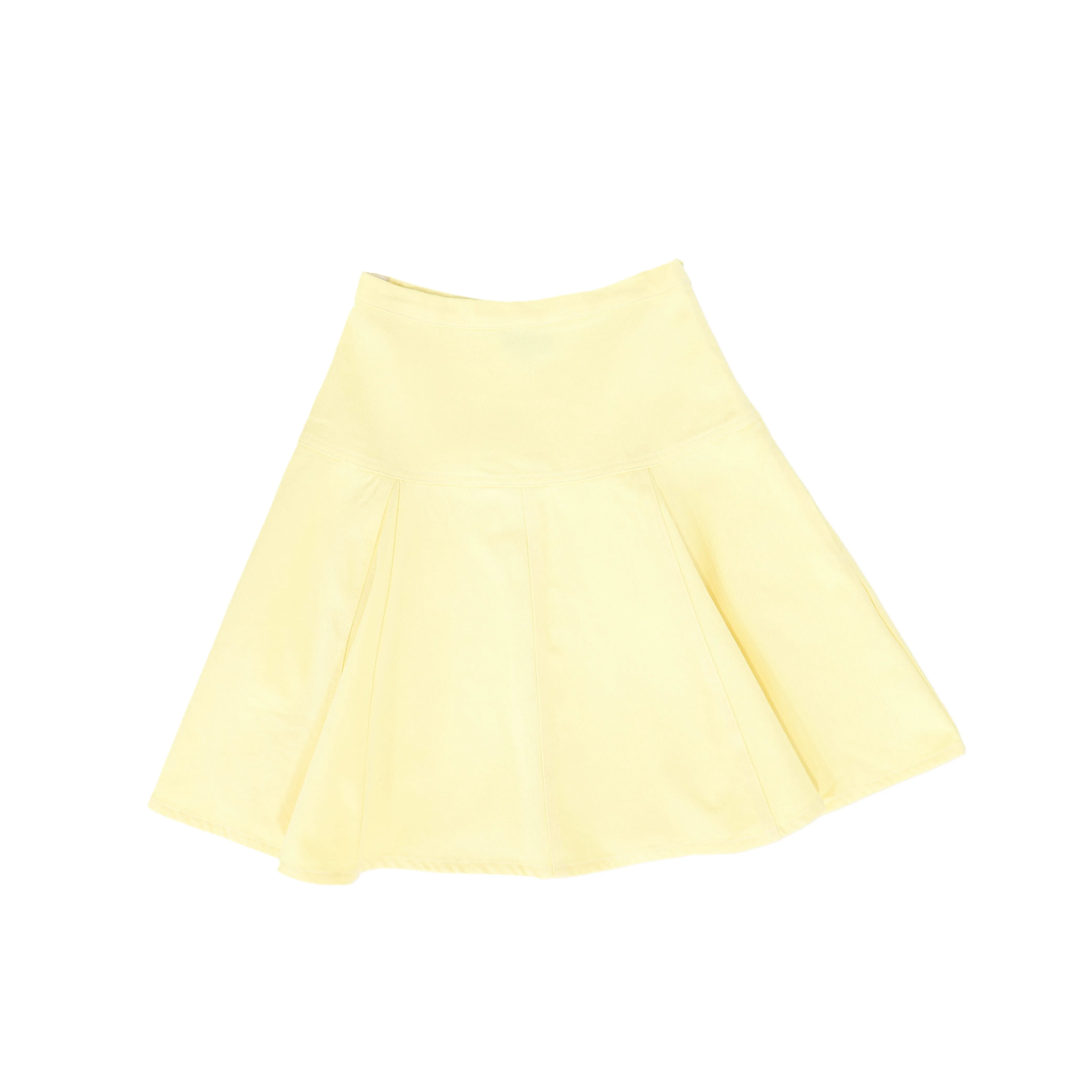 Flair Contrast Color Stitch skirt