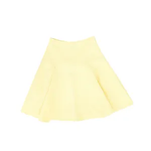 Flair Contrast Color Stitch skirt