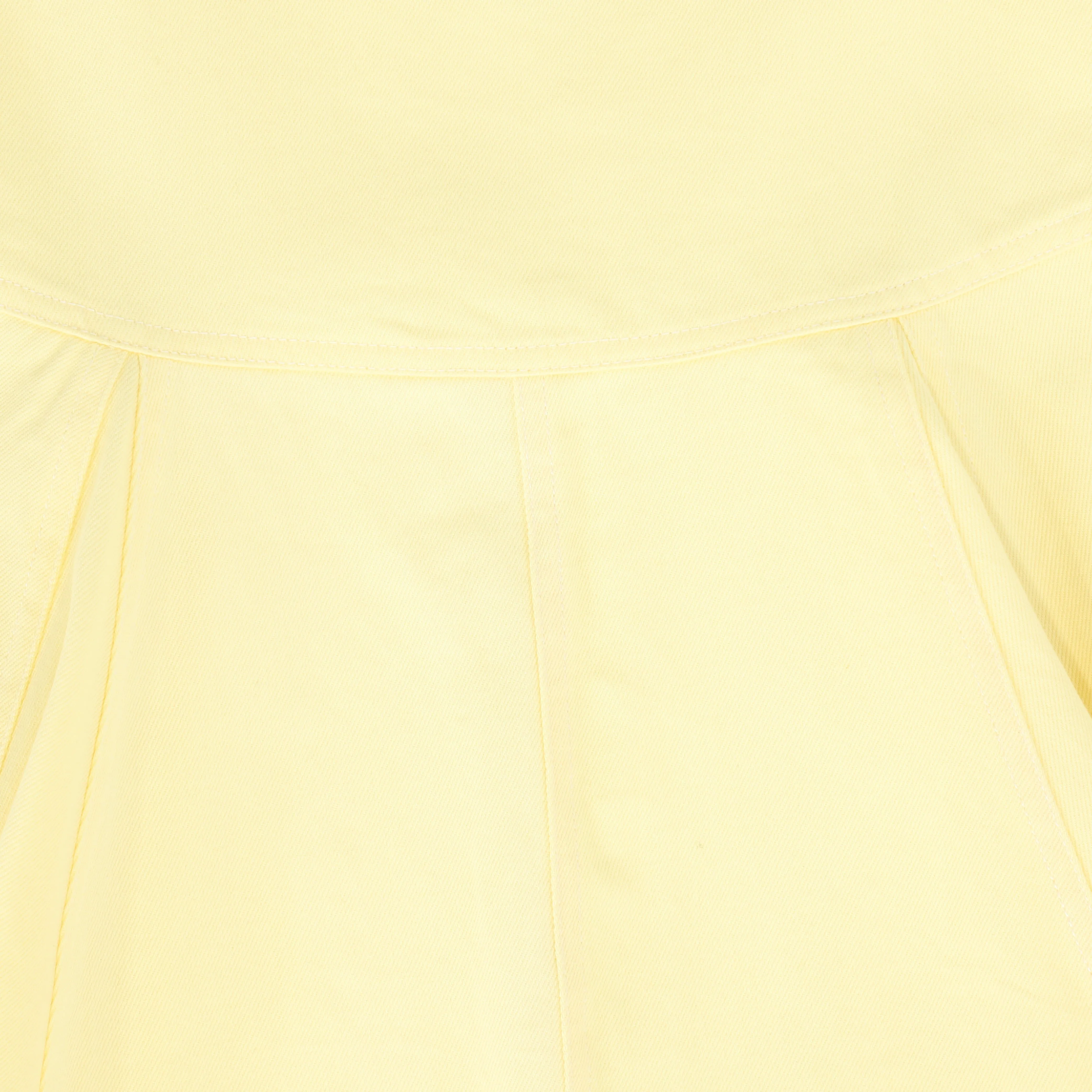 Flair Contrast Color Stitch skirt