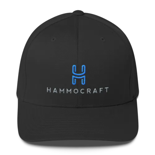 Flexfit Structured Twill Cap Black