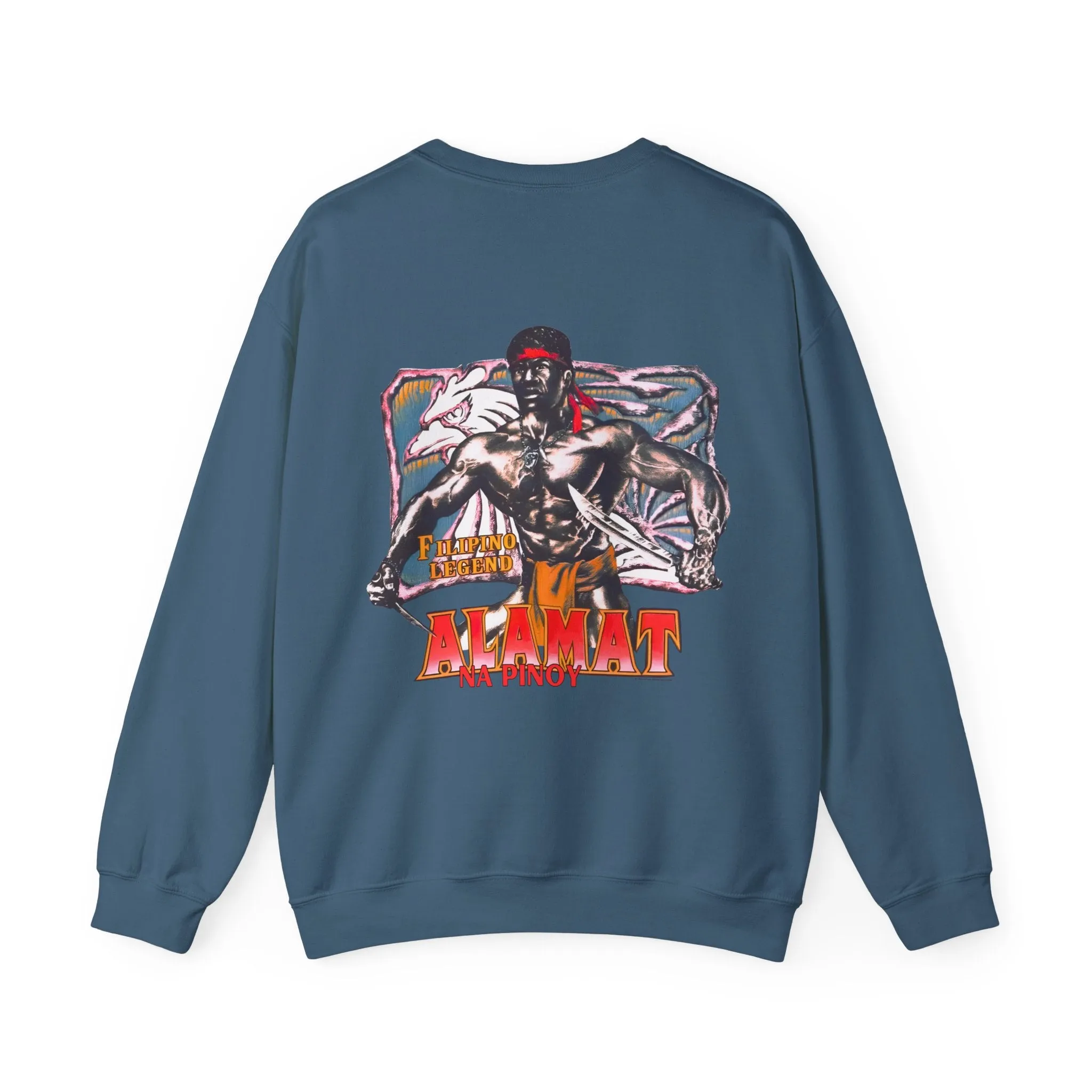 Flipino Strength Alamat Na Pinoy Filipino Legend Vintage Design 90s New Print Unisex Heavy Blend™ Crewneck Sweatshirt