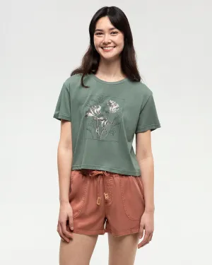 Floral Crop T-Shirt