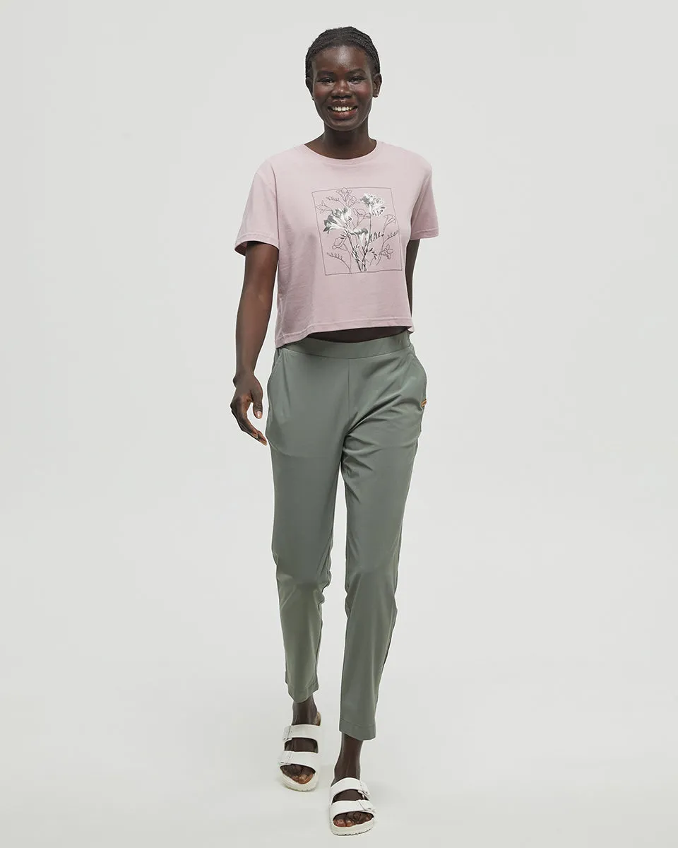 Floral Crop T-Shirt