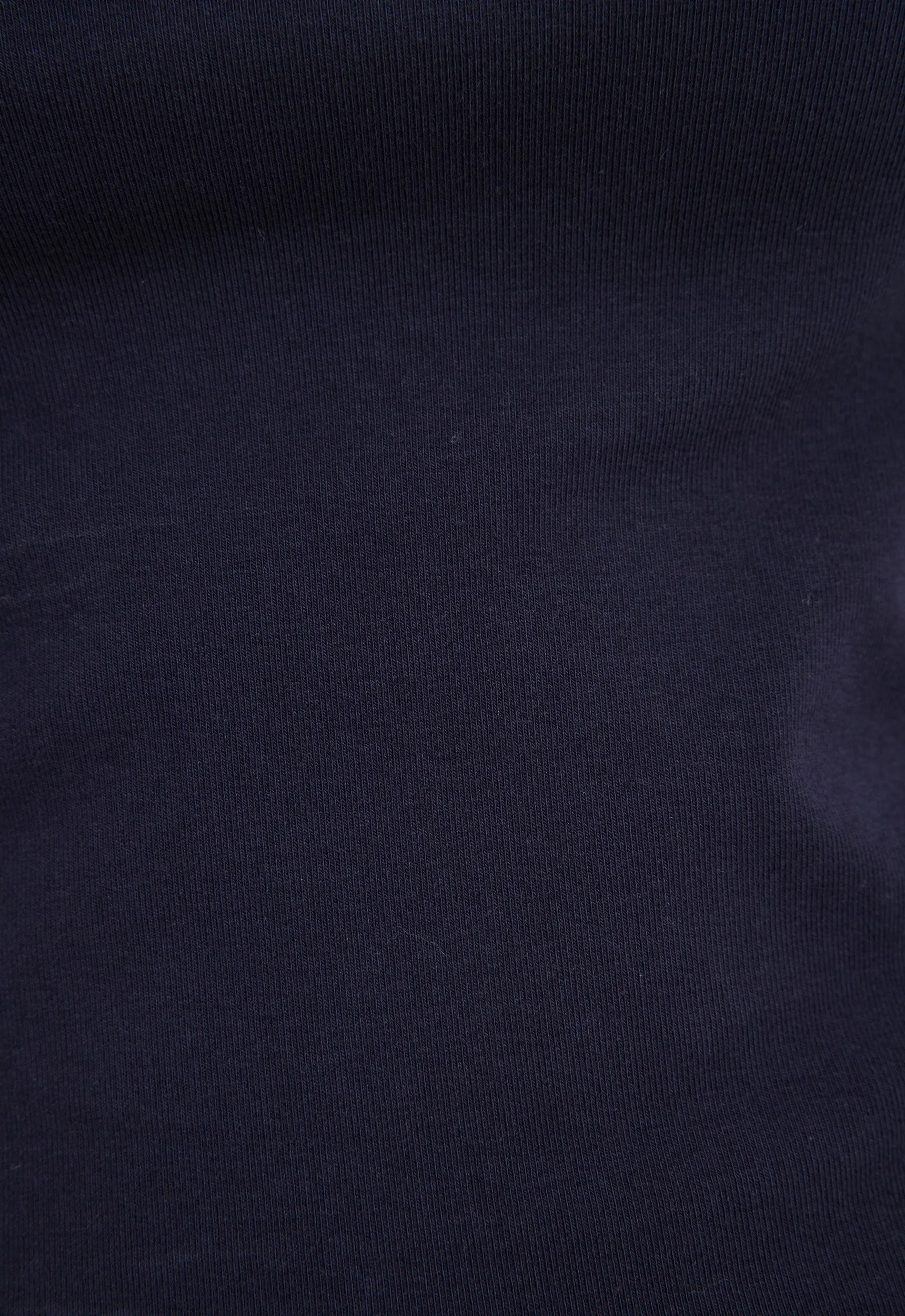Foster Ribbed Cotton Tank - Darkest Navy