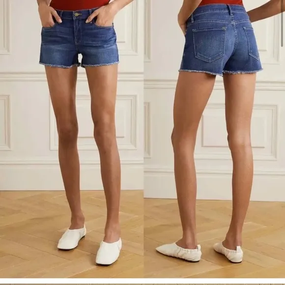 Frame Le Cutoff Jean Shorts