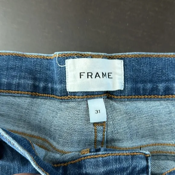 Frame Le Cutoff Jean Shorts